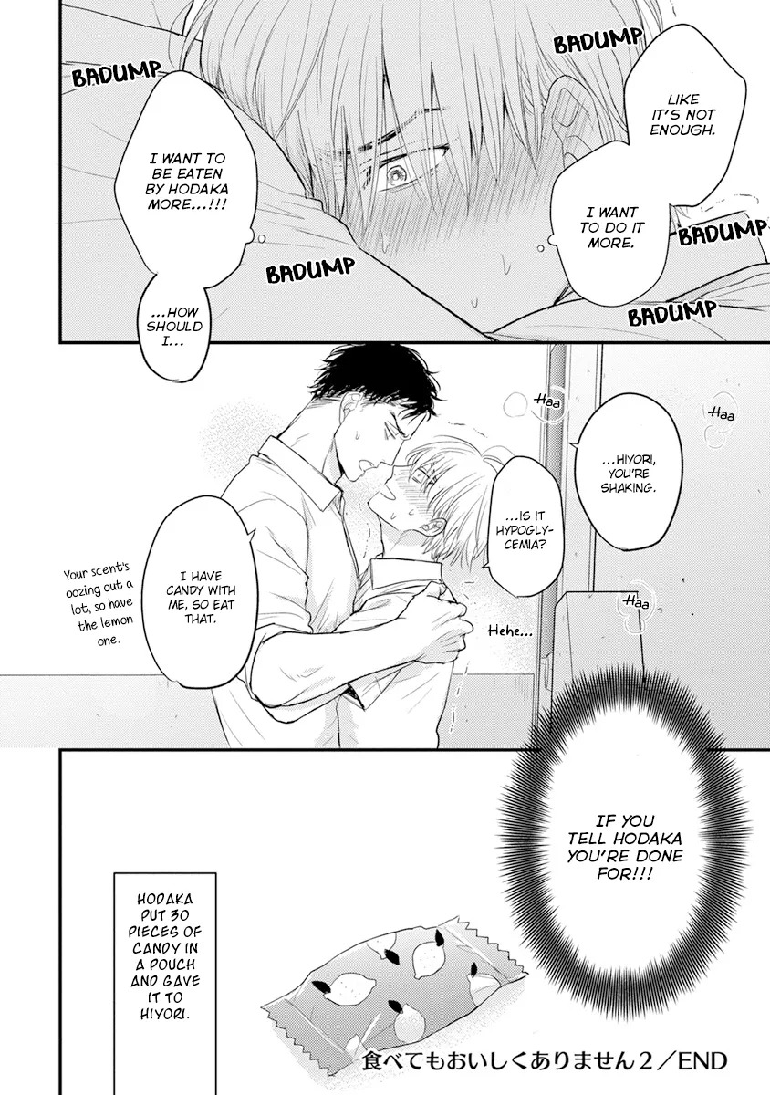 Tabetemo Oishiku Arimasen Chapter 11 page 20 - 