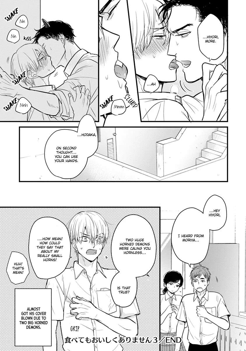 Tabetemo Oishiku Arimasen Chapter 17 page 34 - 