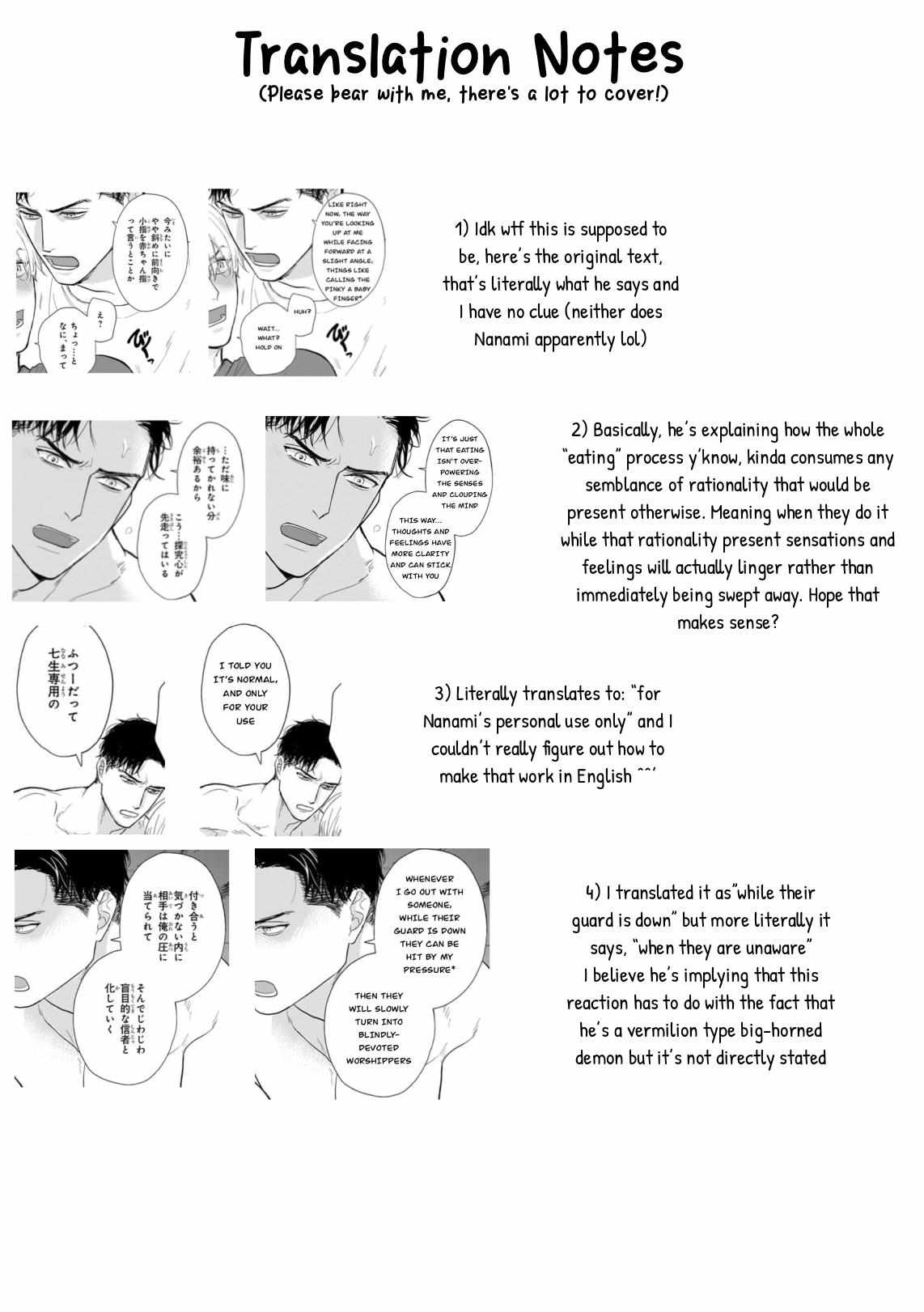 Tabetemo Oishiku Arimasen Chapter 28 page 31 - 