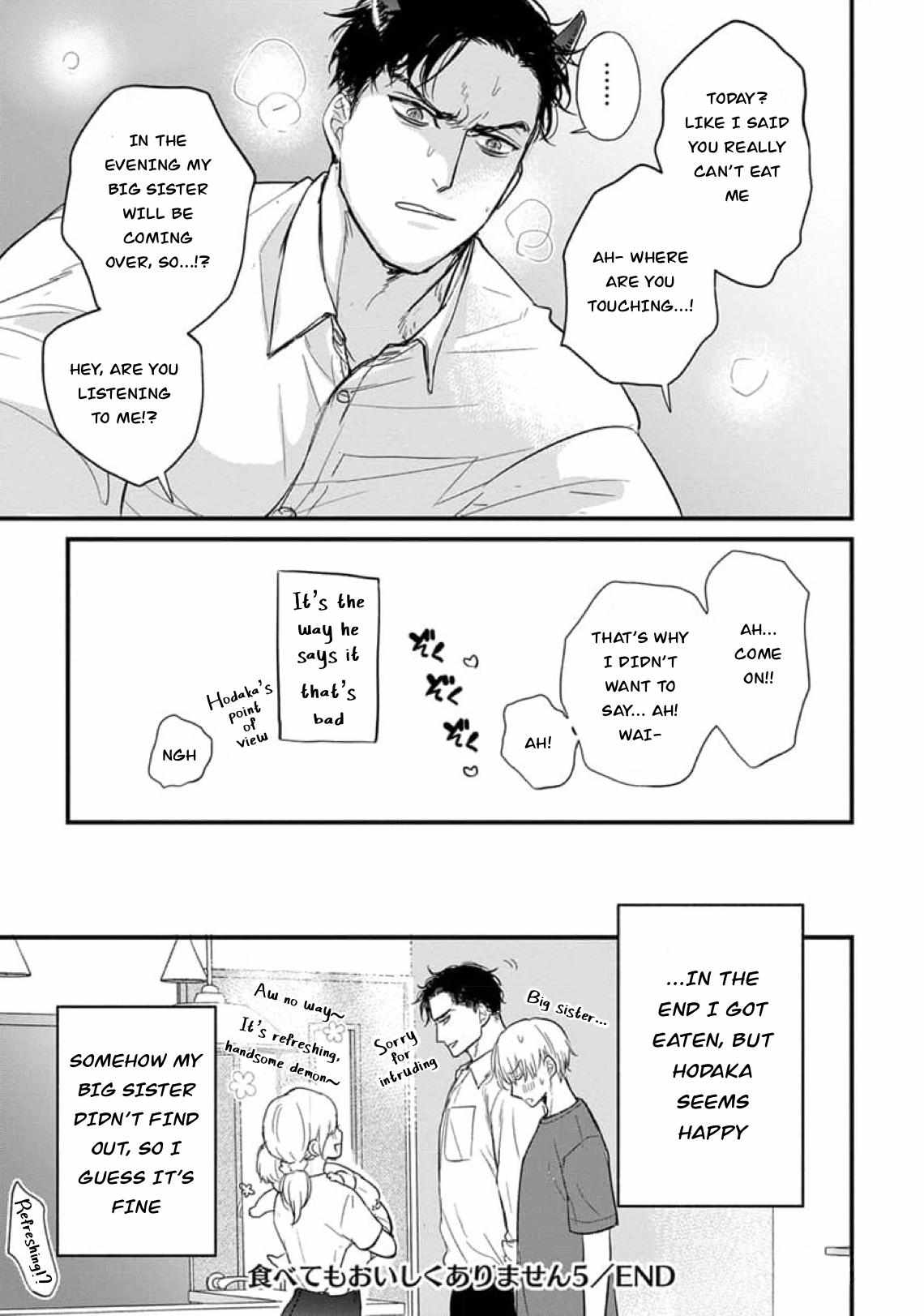 Tabetemo Oishiku Arimasen Chapter 29 page 22 - 