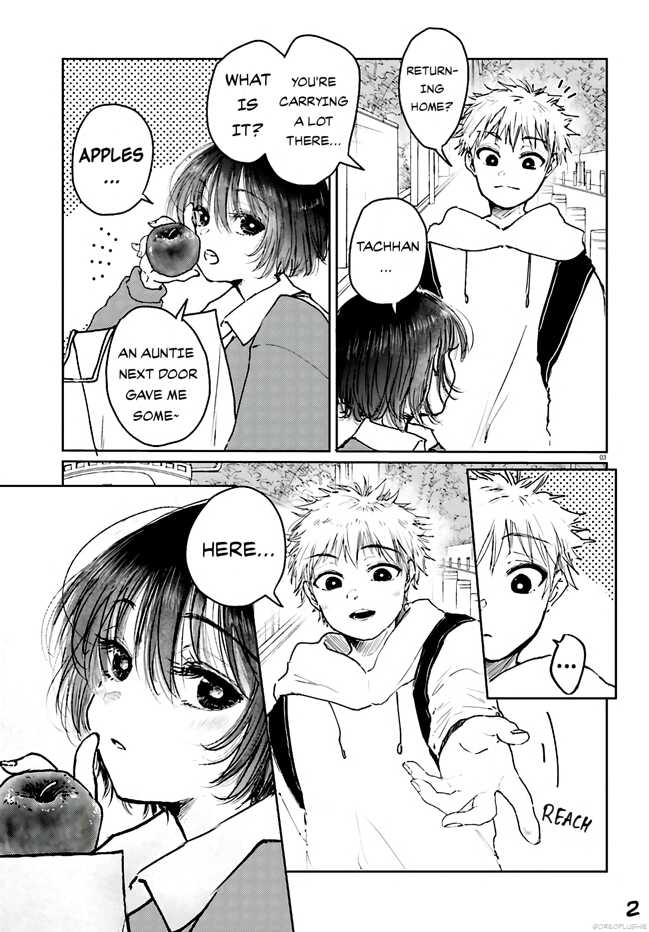 Tacchan, Docchi Toru? Chapter 2 page 3 - 