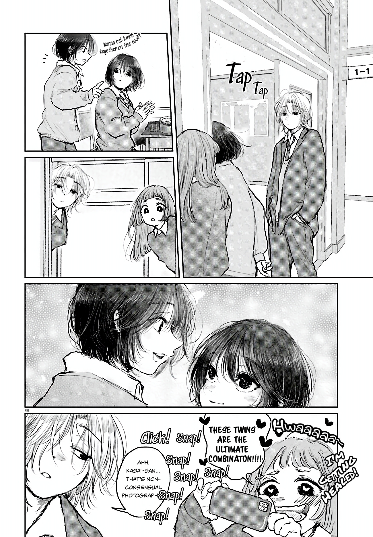 Tacchan, Docchi Toru? Chapter 4 page 8 - 