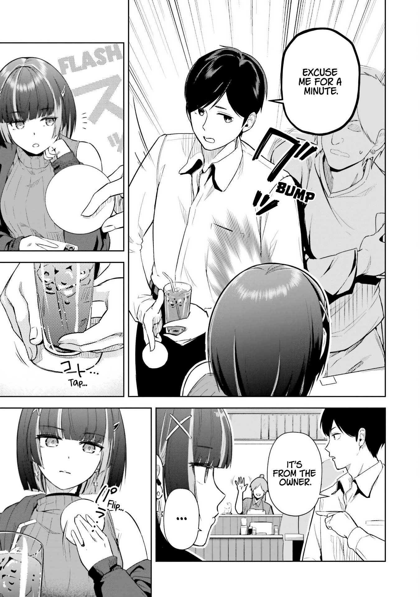 Tachi Nomi Izakaya De Kei Joshidaisei Ga Tonari Ni Kuru Hanashi Chapter 1 page 12 - 