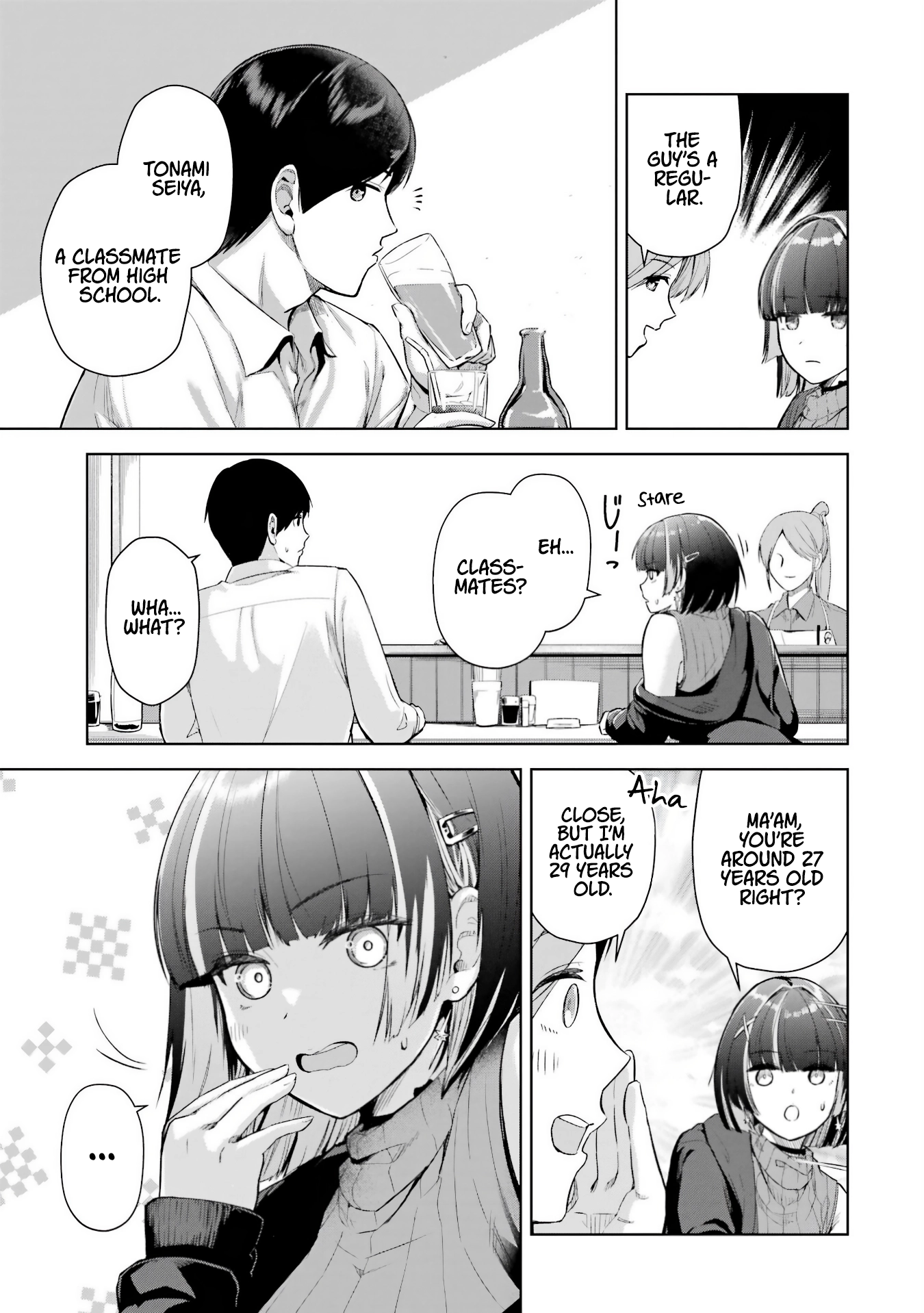 Tachi Nomi Izakaya De Kei Joshidaisei Ga Tonari Ni Kuru Hanashi Chapter 1 page 18 - 
