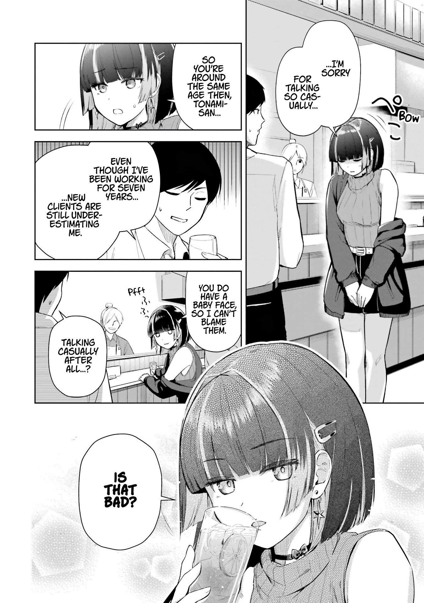 Tachi Nomi Izakaya De Kei Joshidaisei Ga Tonari Ni Kuru Hanashi Chapter 1 page 19 - 