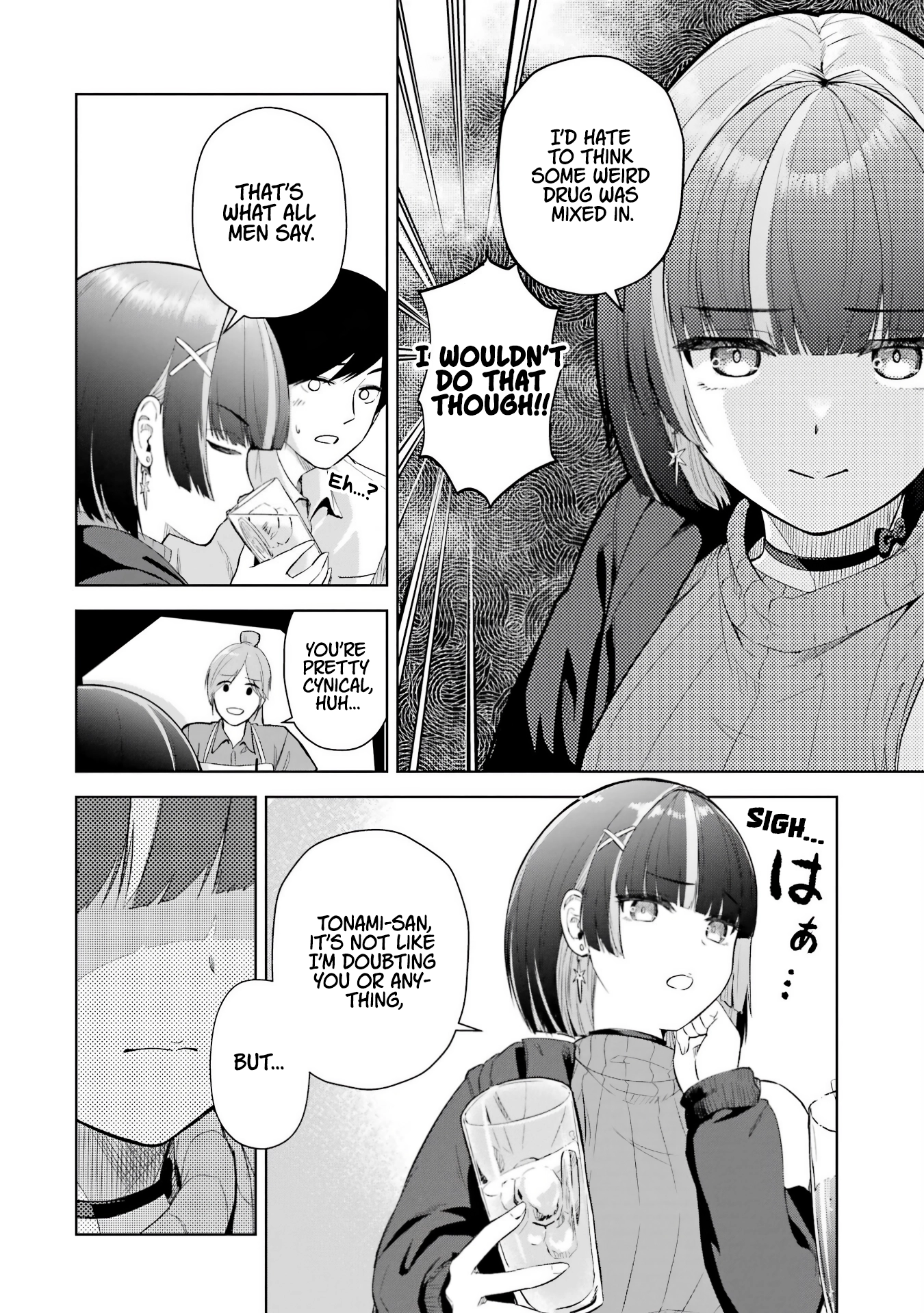 Tachi Nomi Izakaya De Kei Joshidaisei Ga Tonari Ni Kuru Hanashi Chapter 1 page 21 - 