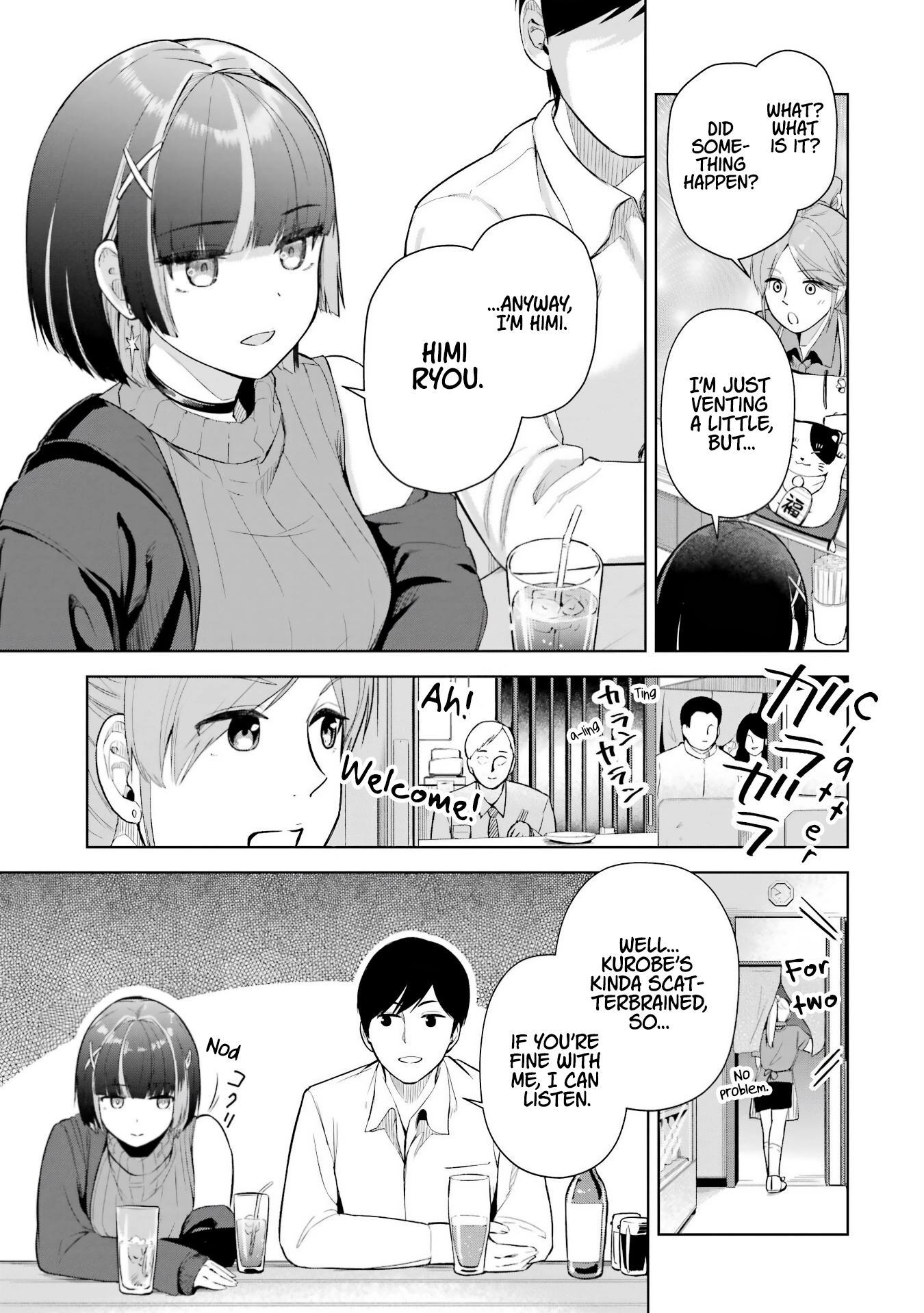 Tachi Nomi Izakaya De Kei Joshidaisei Ga Tonari Ni Kuru Hanashi Chapter 1 page 22 - 