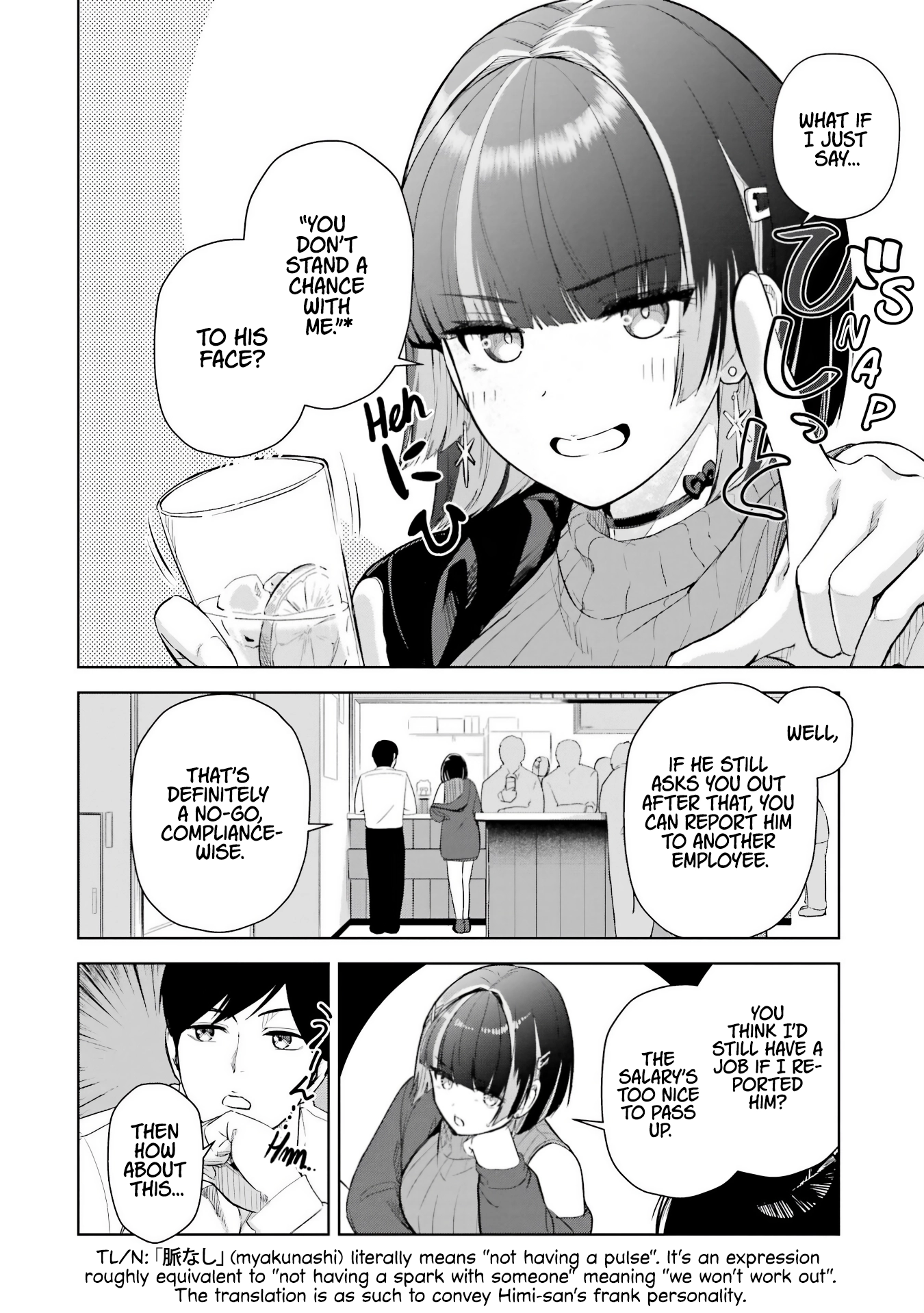 Tachi Nomi Izakaya De Kei Joshidaisei Ga Tonari Ni Kuru Hanashi Chapter 1 page 25 - 