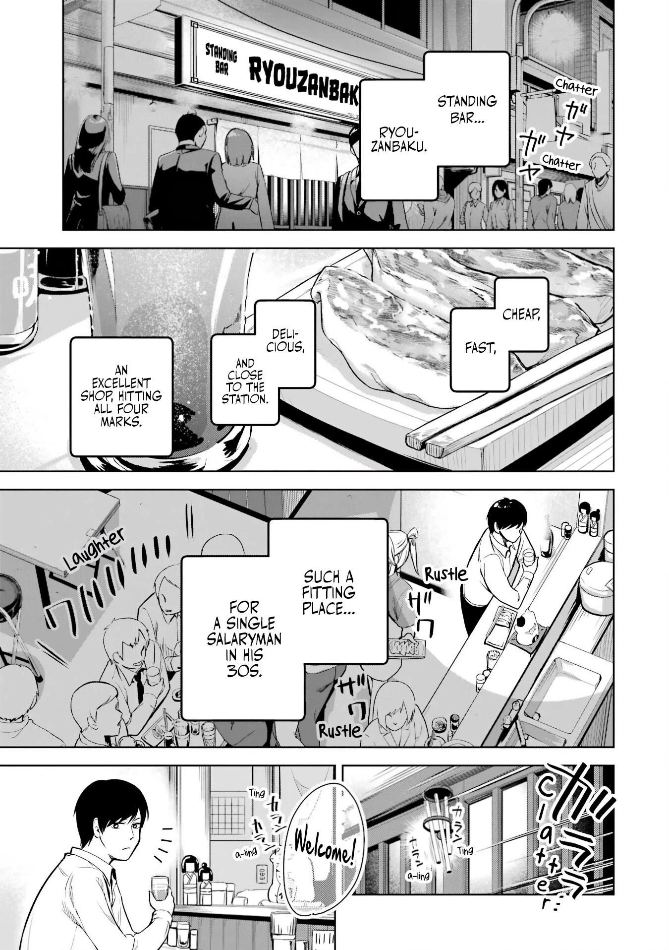 Tachi Nomi Izakaya De Kei Joshidaisei Ga Tonari Ni Kuru Hanashi Chapter 1 page 4 - 