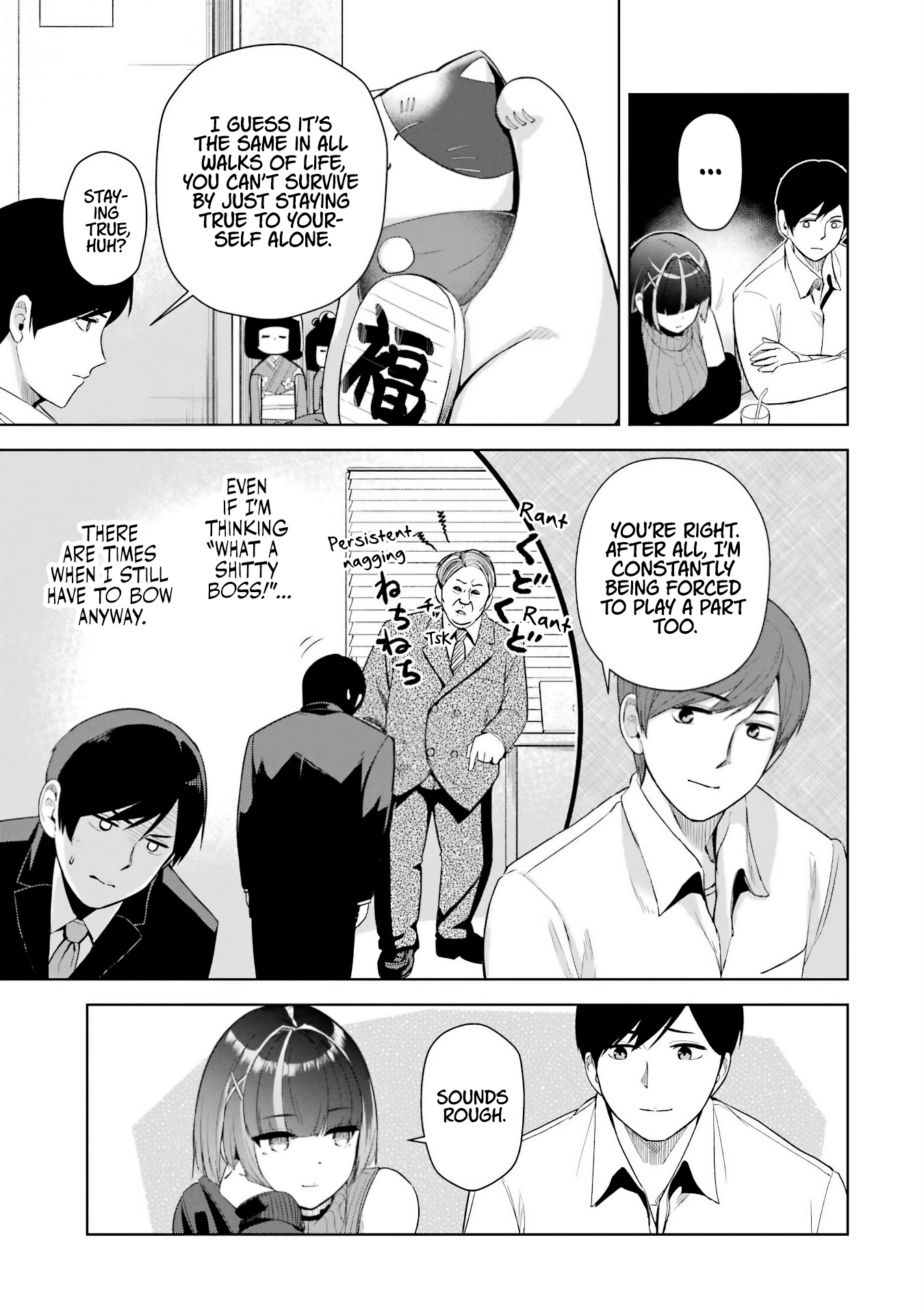 Tachi Nomi Izakaya De Kei Joshidaisei Ga Tonari Ni Kuru Hanashi Chapter 1 page 38 - 