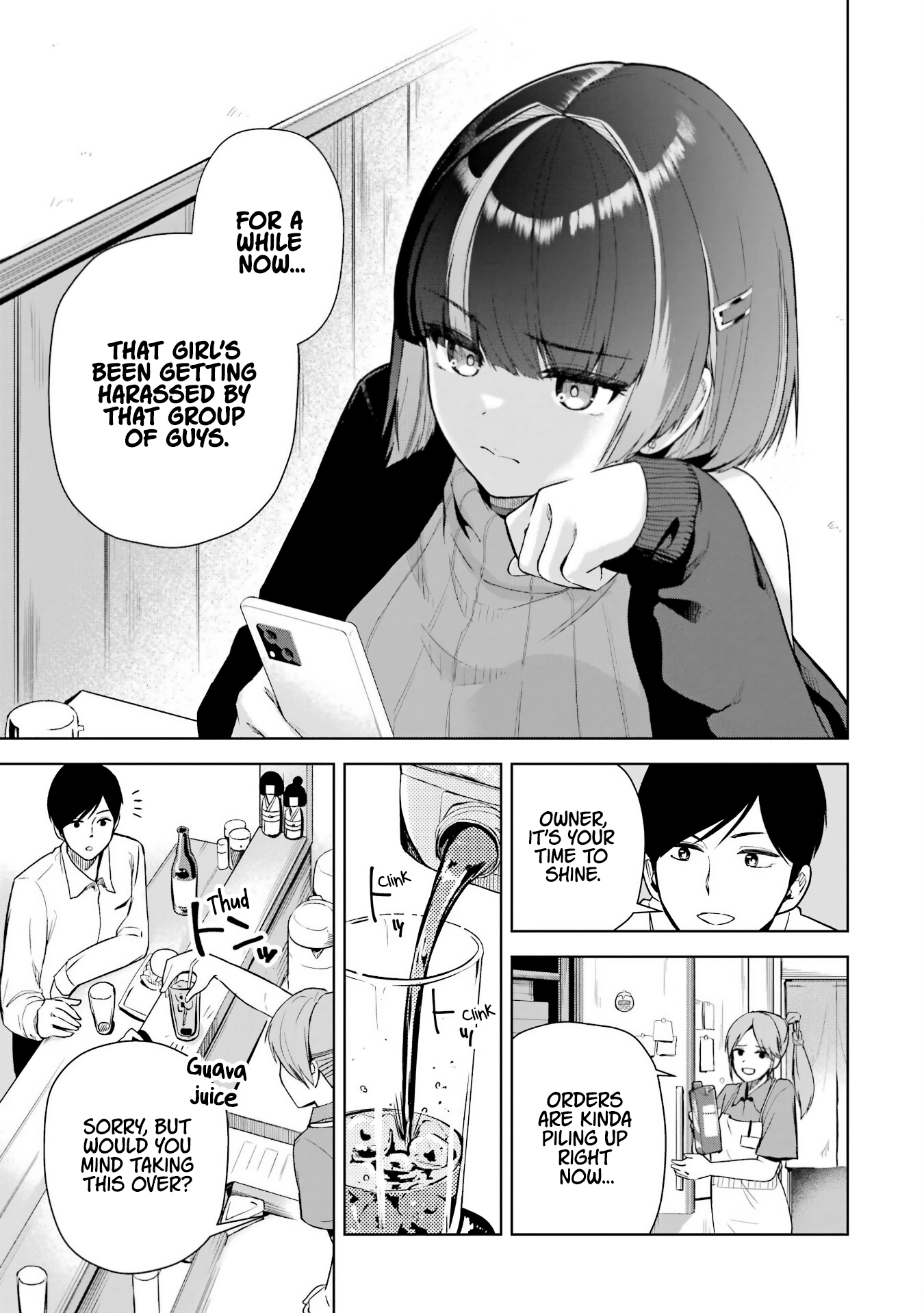 Tachi Nomi Izakaya De Kei Joshidaisei Ga Tonari Ni Kuru Hanashi Chapter 1 page 10 - 