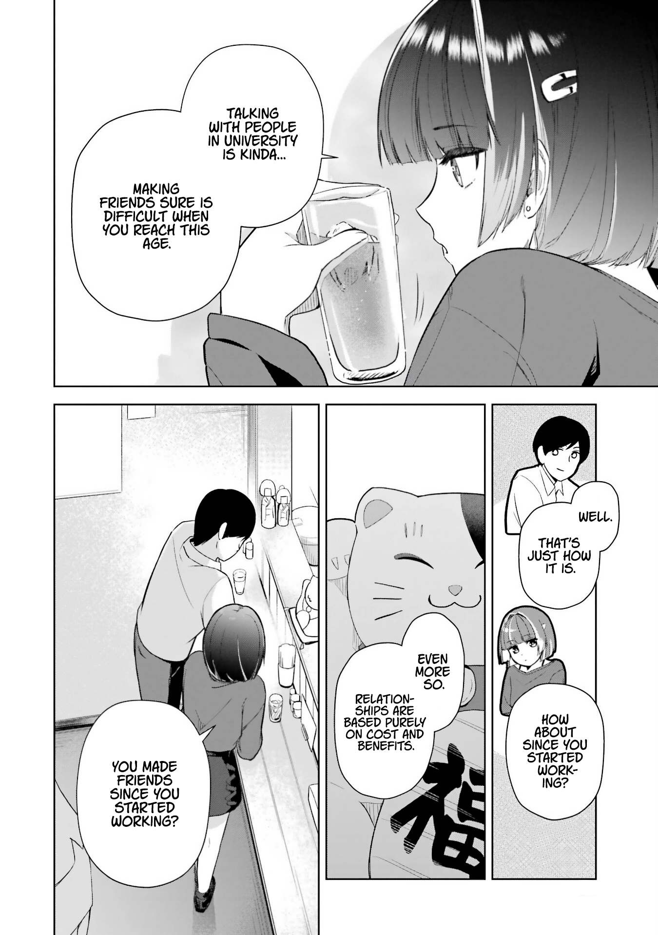 Tachi Nomi Izakaya De Kei Joshidaisei Ga Tonari Ni Kuru Hanashi Chapter 2 page 15 - 