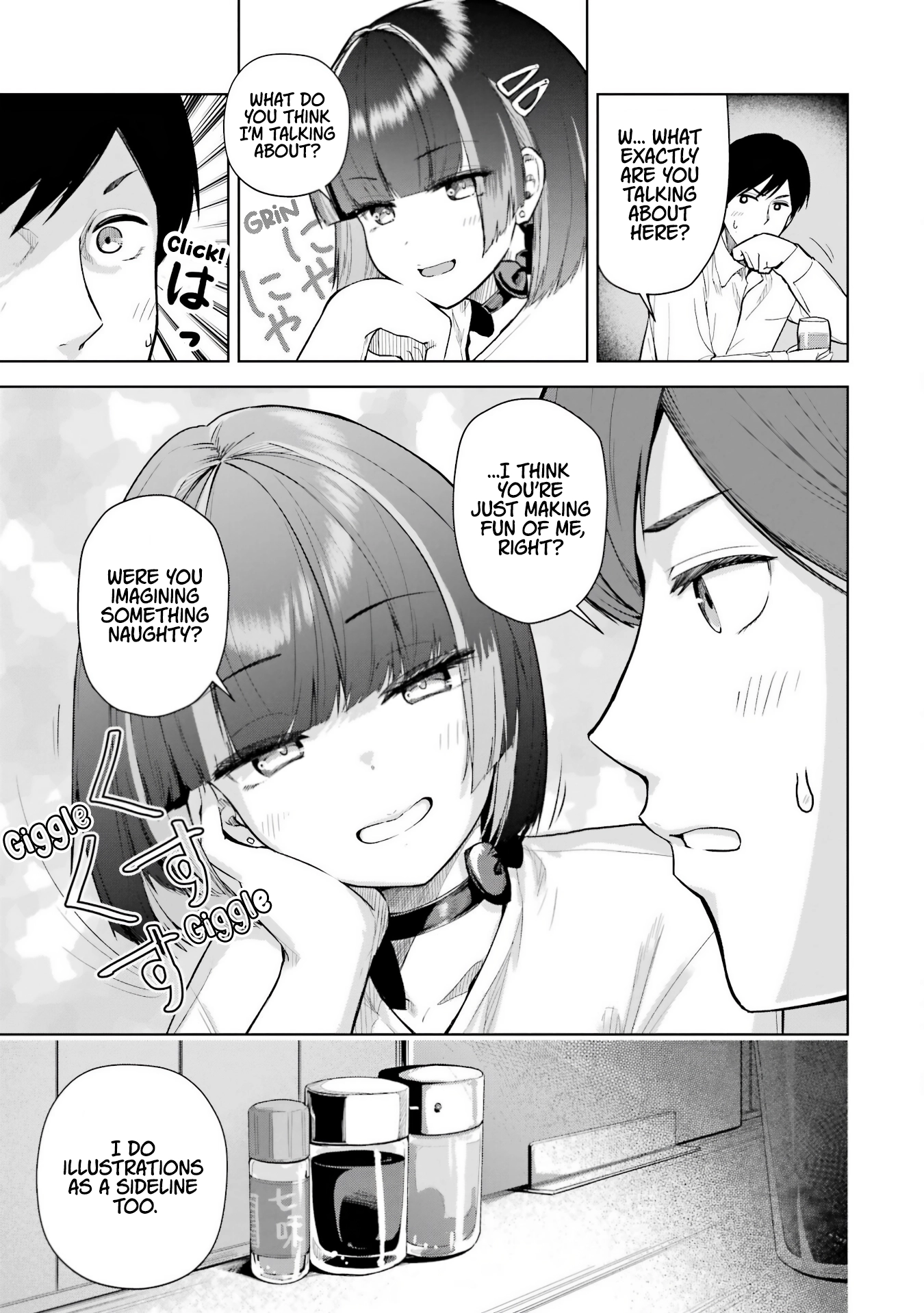 Tachi Nomi Izakaya De Kei Joshidaisei Ga Tonari Ni Kuru Hanashi Chapter 3 page 10 - 