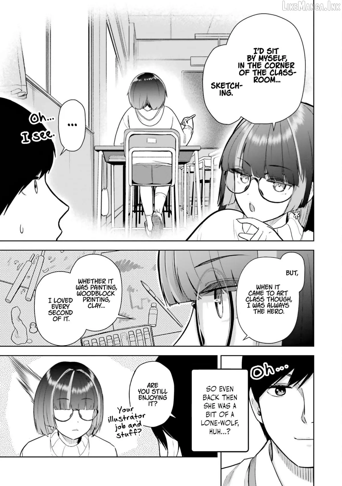 Tachi Nomi Izakaya De Kei Joshidaisei Ga Tonari Ni Kuru Hanashi Chapter 6 page 8 - 