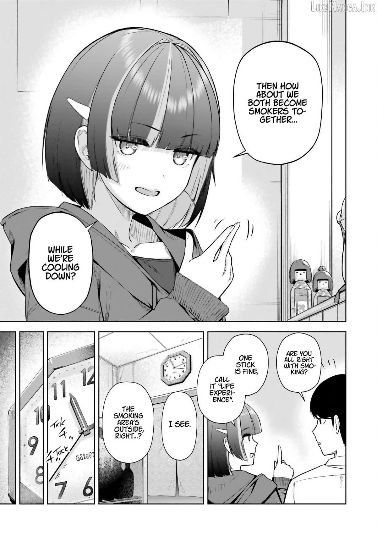 Tachi Nomi Izakaya De Kei Joshidaisei Ga Tonari Ni Kuru Hanashi Chapter 7 page 18 - 