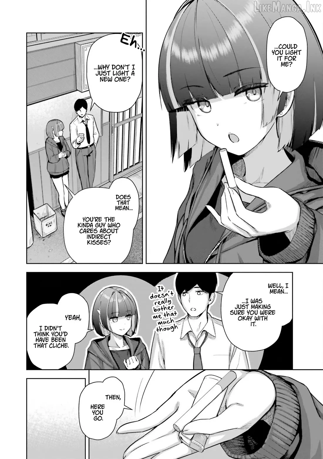 Tachi Nomi Izakaya De Kei Joshidaisei Ga Tonari Ni Kuru Hanashi Chapter 8.1 page 2 - 