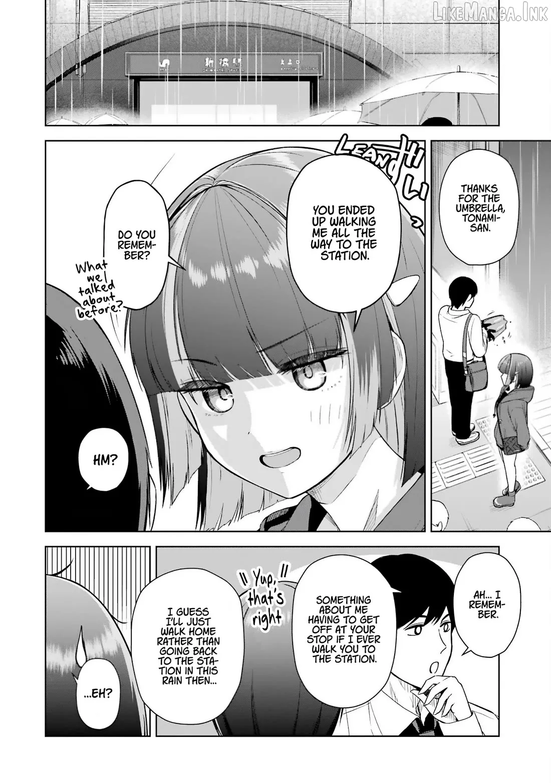 Tachi Nomi Izakaya De Kei Joshidaisei Ga Tonari Ni Kuru Hanashi Chapter 8.1 page 12 - 