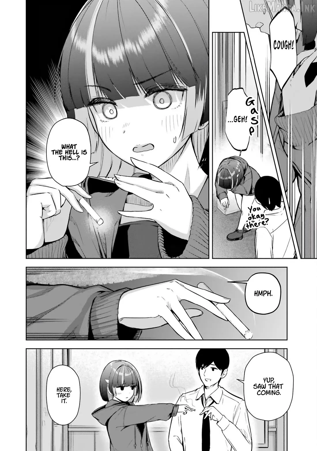 Tachi Nomi Izakaya De Kei Joshidaisei Ga Tonari Ni Kuru Hanashi Chapter 8.1 page 4 - 