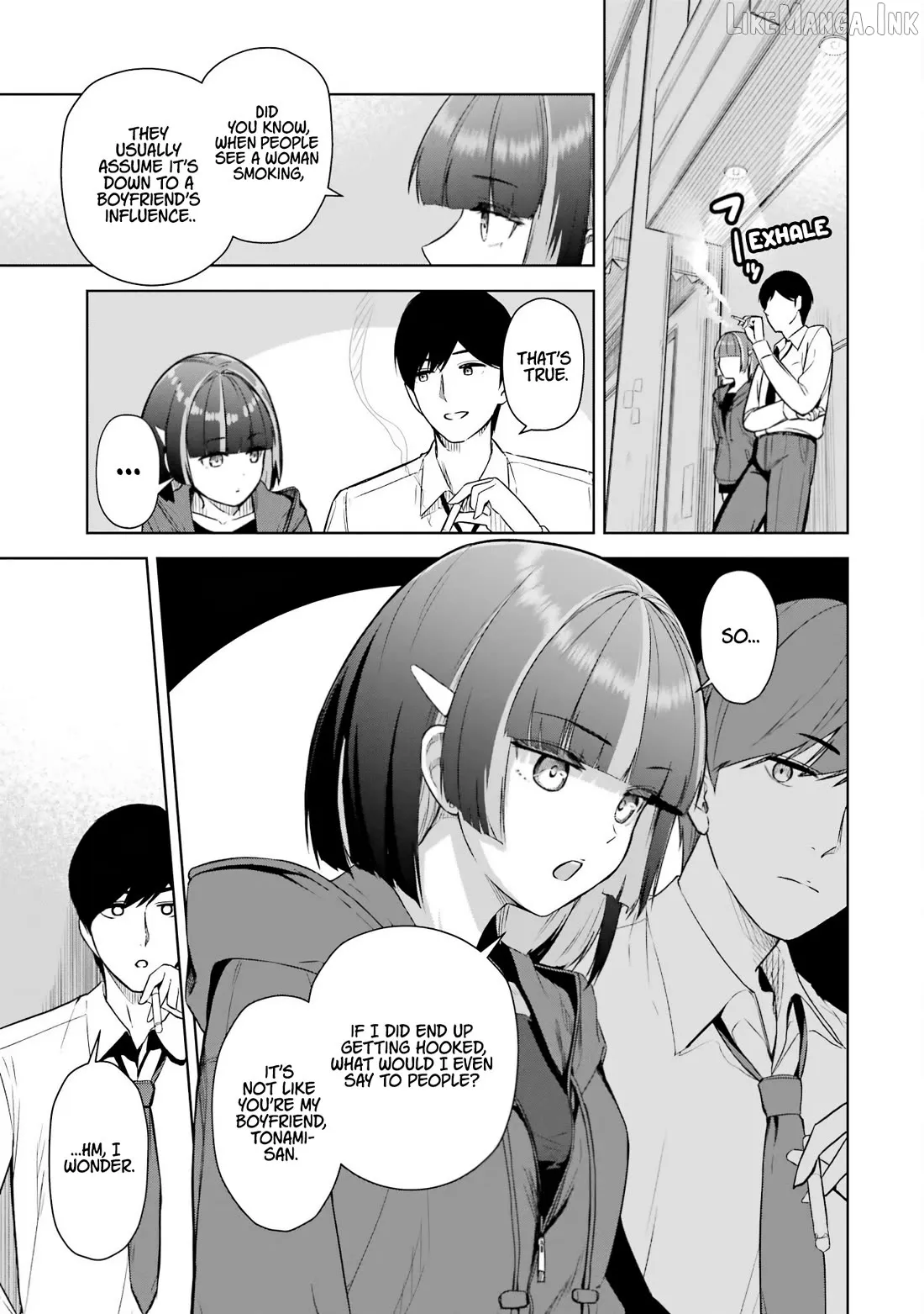 Tachi Nomi Izakaya De Kei Joshidaisei Ga Tonari Ni Kuru Hanashi Chapter 8.1 page 5 - 