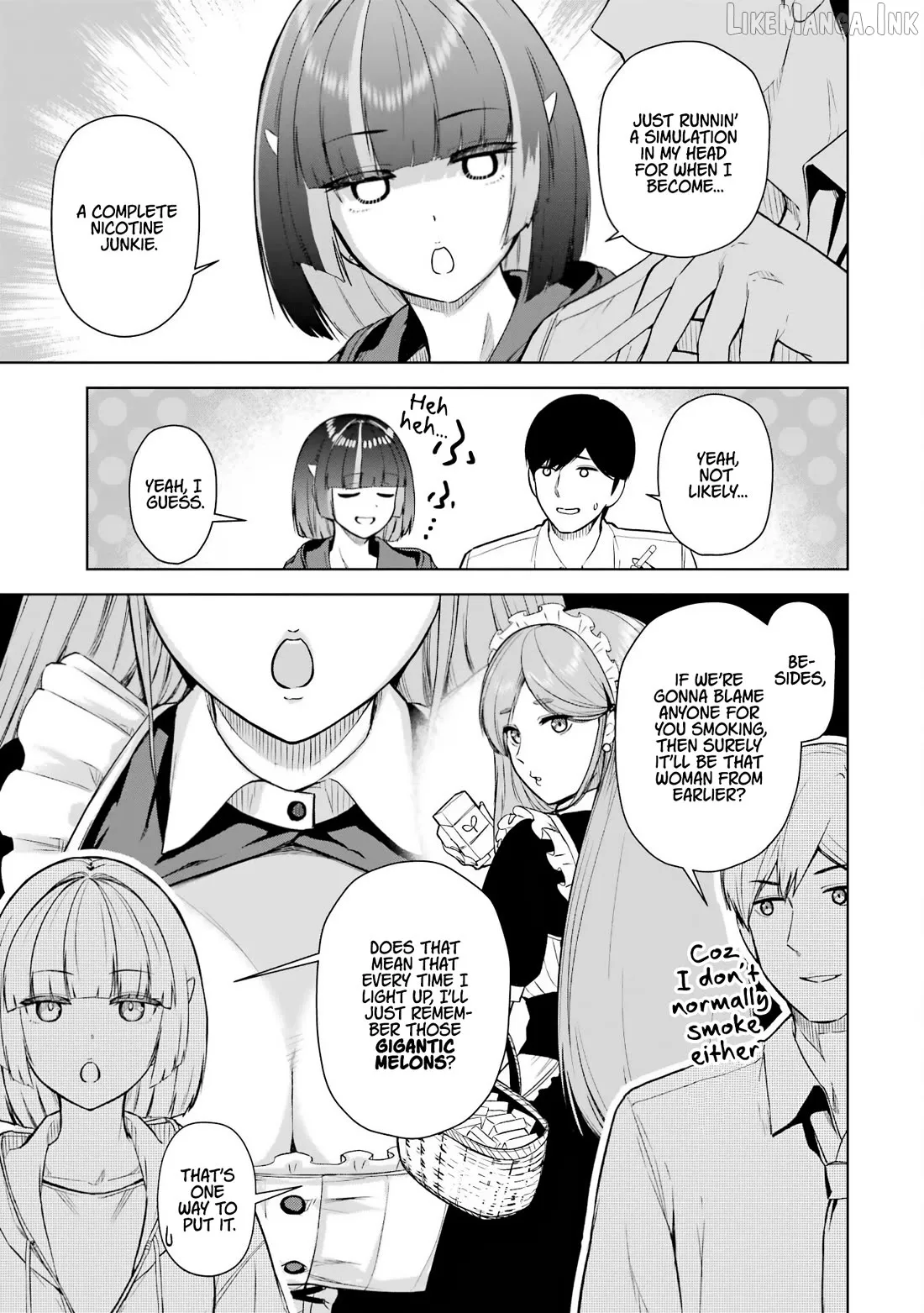 Tachi Nomi Izakaya De Kei Joshidaisei Ga Tonari Ni Kuru Hanashi Chapter 8.1 page 7 - 