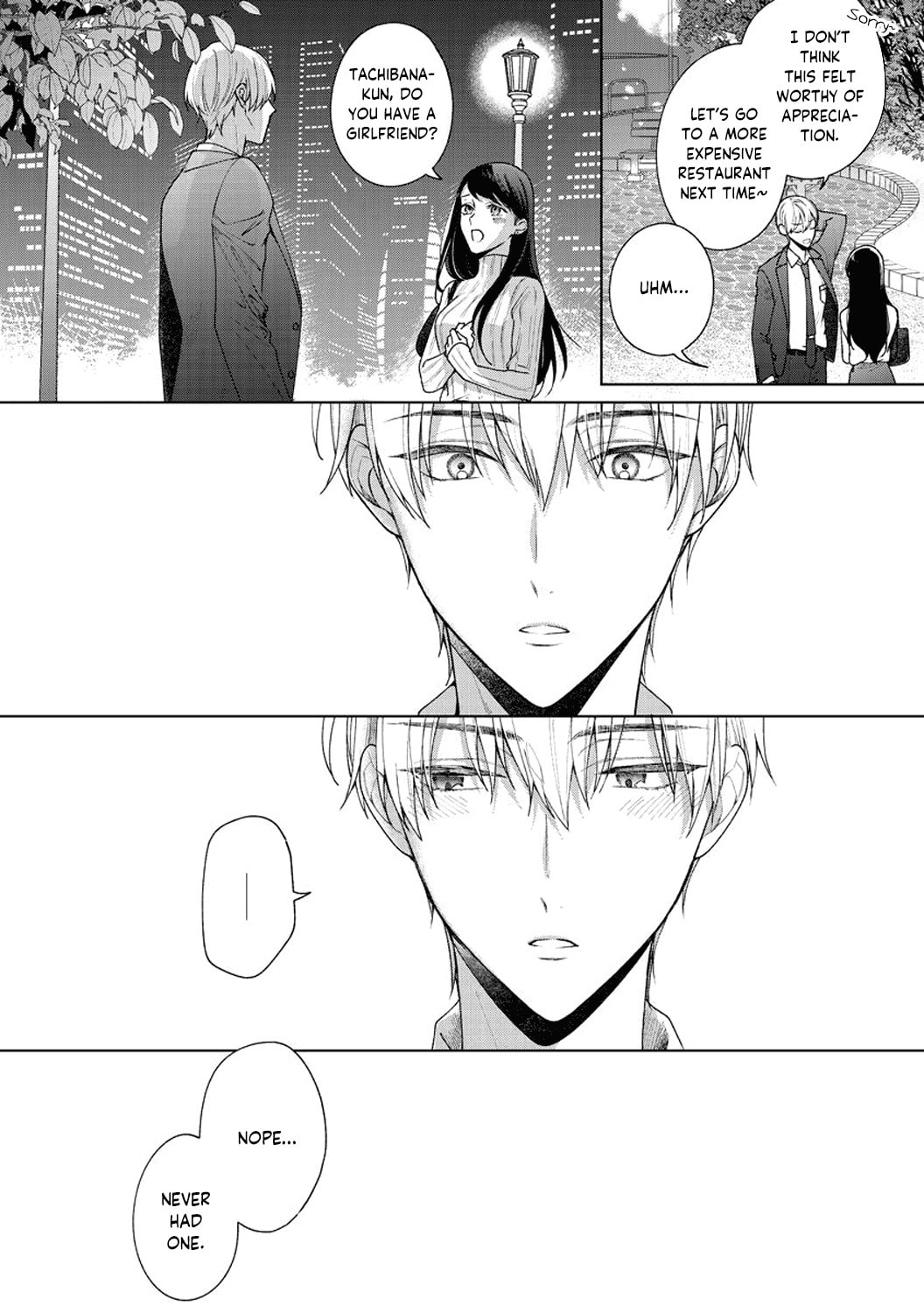 Tachibana-kun Daite Kudasai! Hajimete no Aite wa Douryou Ouji!? Chapter 1 page 20 - 