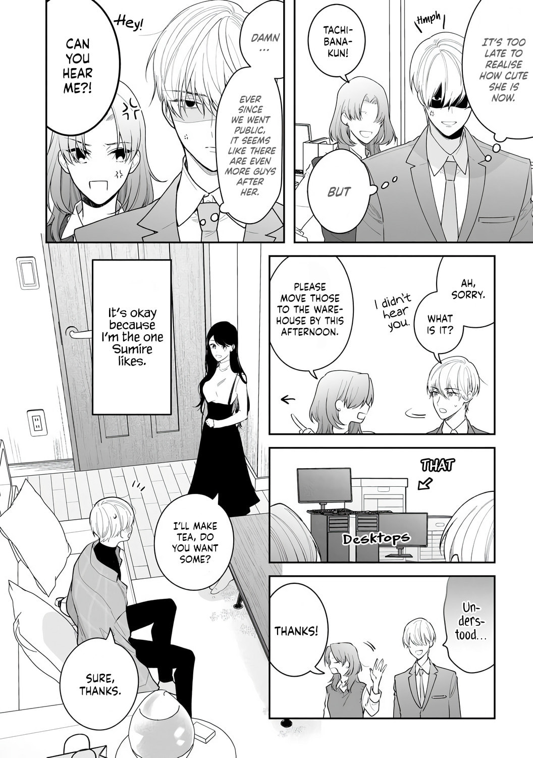 Tachibana-kun Daite Kudasai! Hajimete no Aite wa Douryou Ouji!? Chapter 10.5 page 5 - 