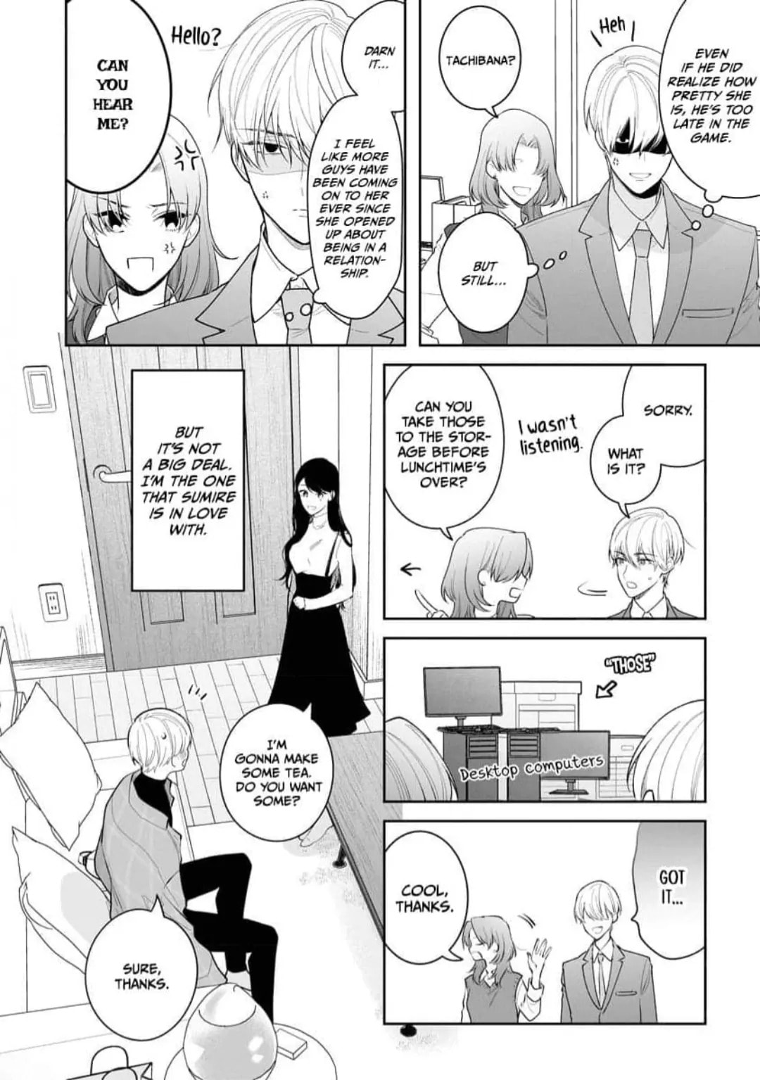 Tachibana-kun Daite Kudasai! Hajimete no Aite wa Douryou Ouji!? Chapter 12 page 4 - 