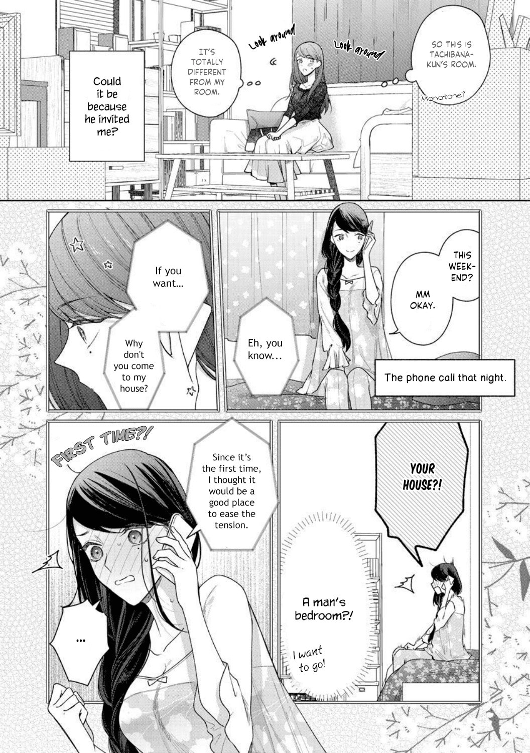 Tachibana-kun Daite Kudasai! Hajimete no Aite wa Douryou Ouji!? Chapter 2 page 12 - 