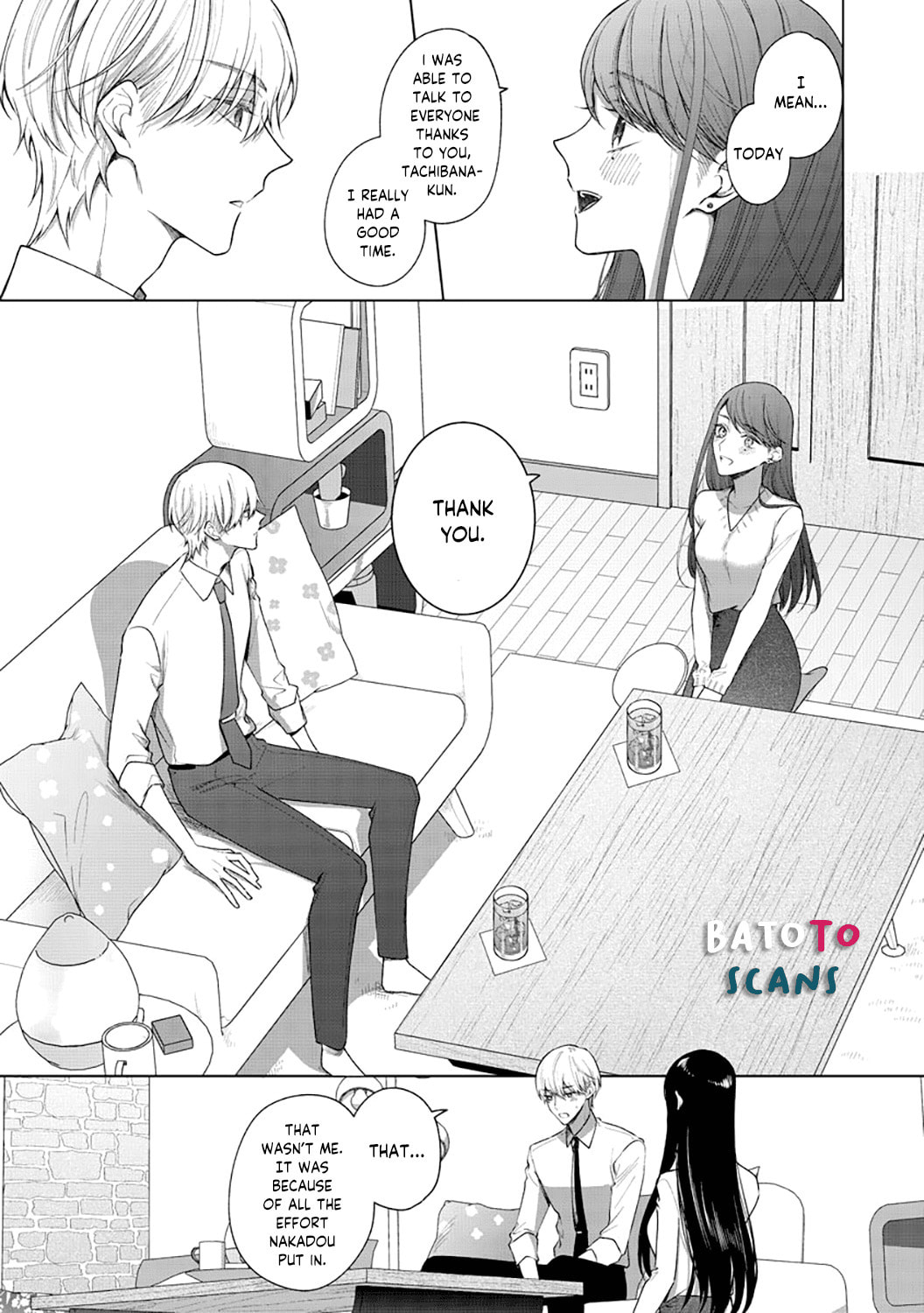 Tachibana-kun Daite Kudasai! Hajimete no Aite wa Douryou Ouji!? Chapter 3 page 19 - 