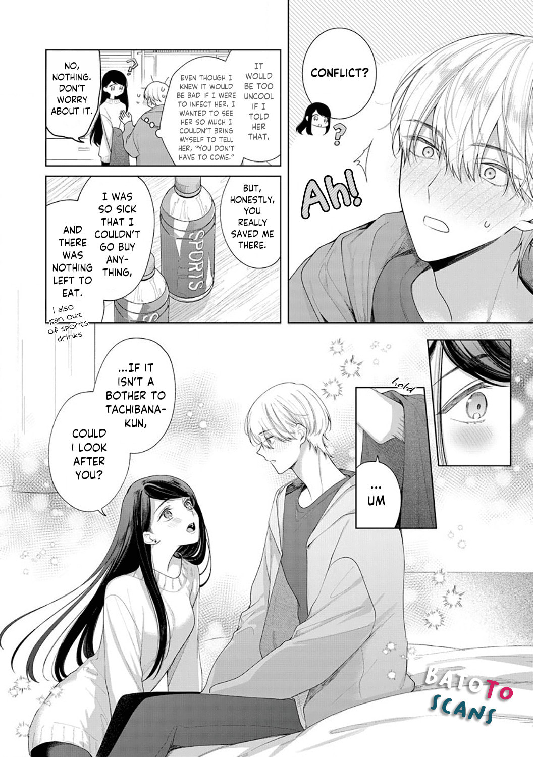 Tachibana-kun Daite Kudasai! Hajimete no Aite wa Douryou Ouji!? Chapter 4 page 10 - 