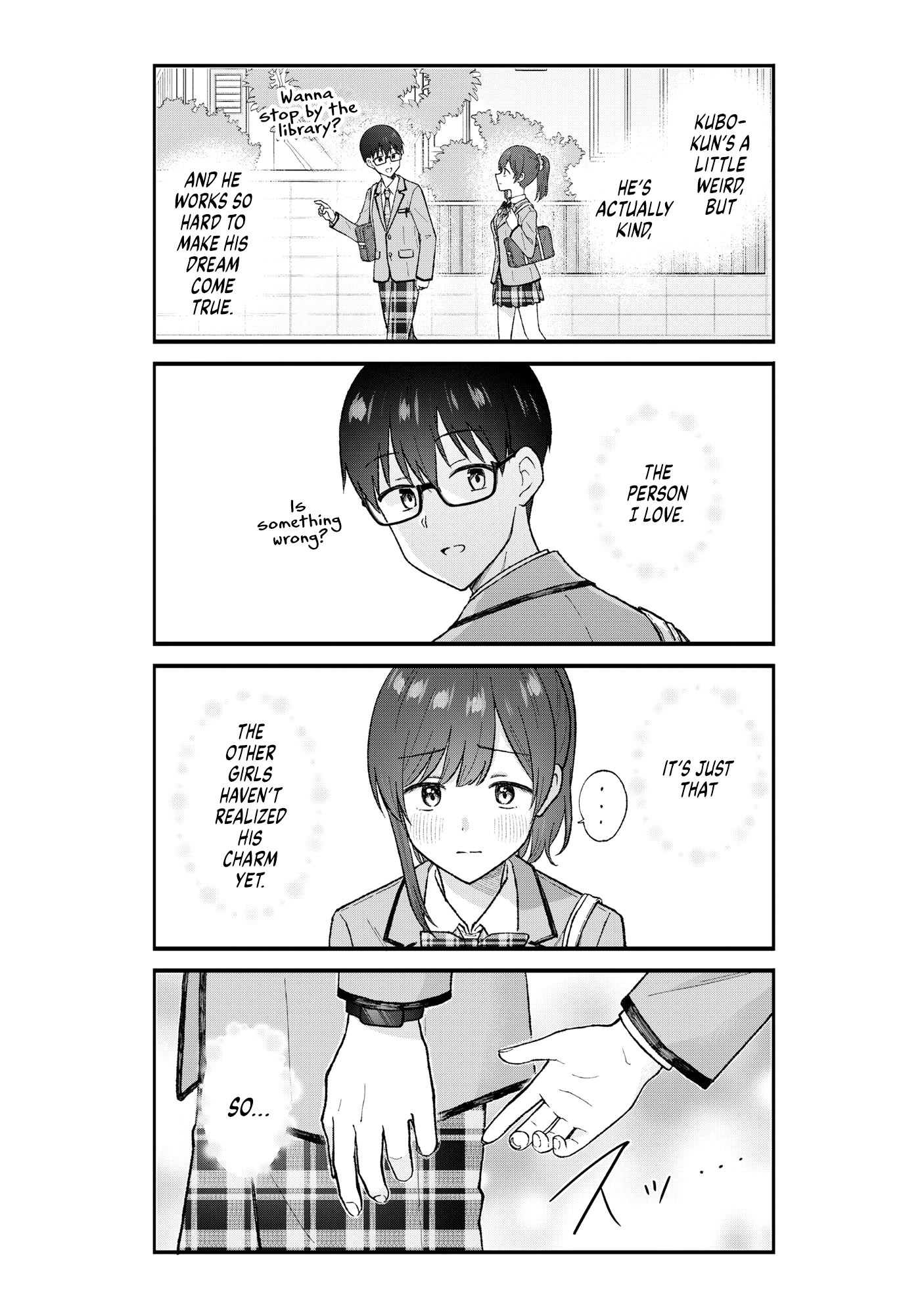 Tactless Kubo Wants to Understand Real Love Chapter 1 page 13 - 