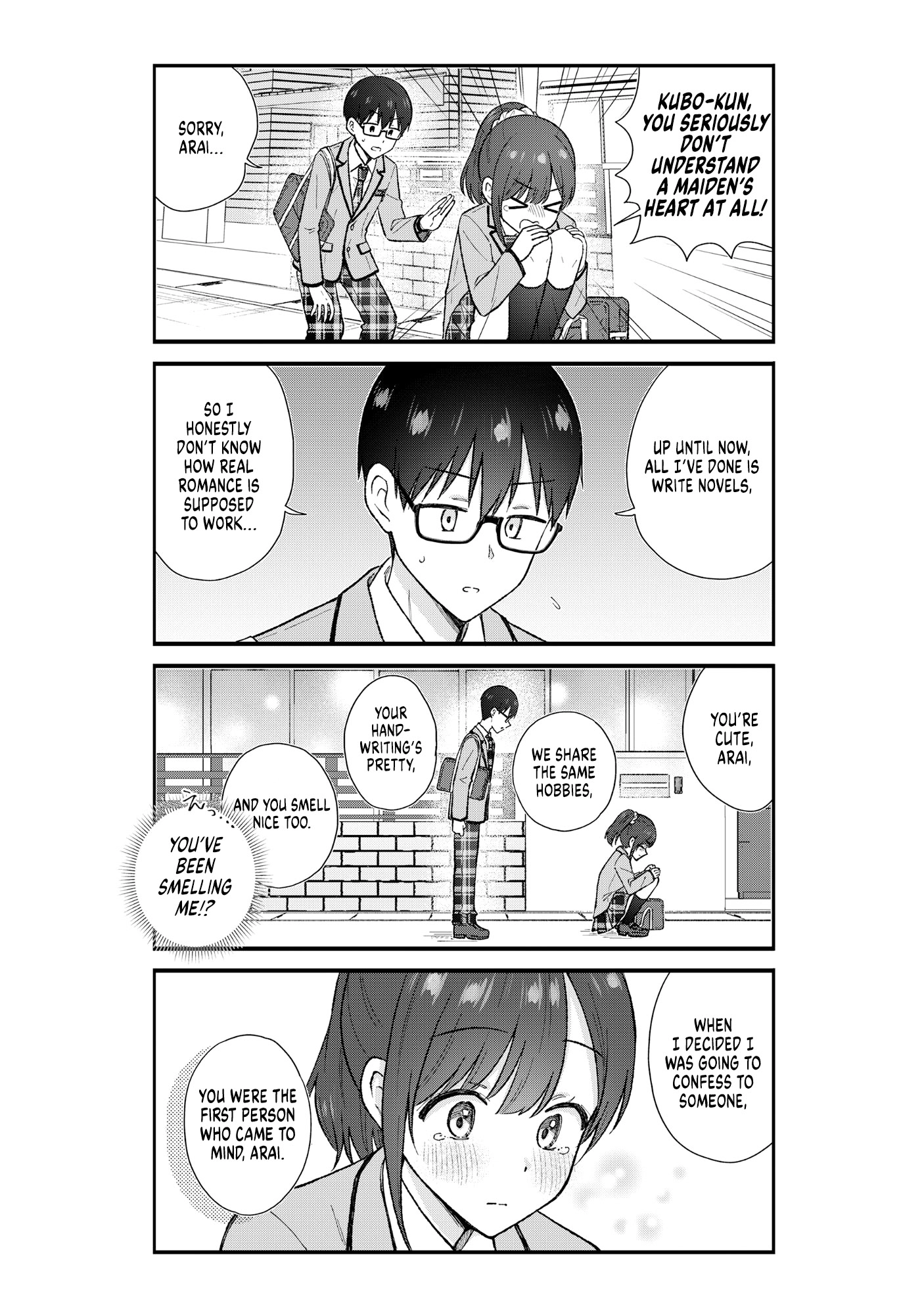 Tactless Kubo Wants to Understand Real Love Chapter 1 page 18 - 