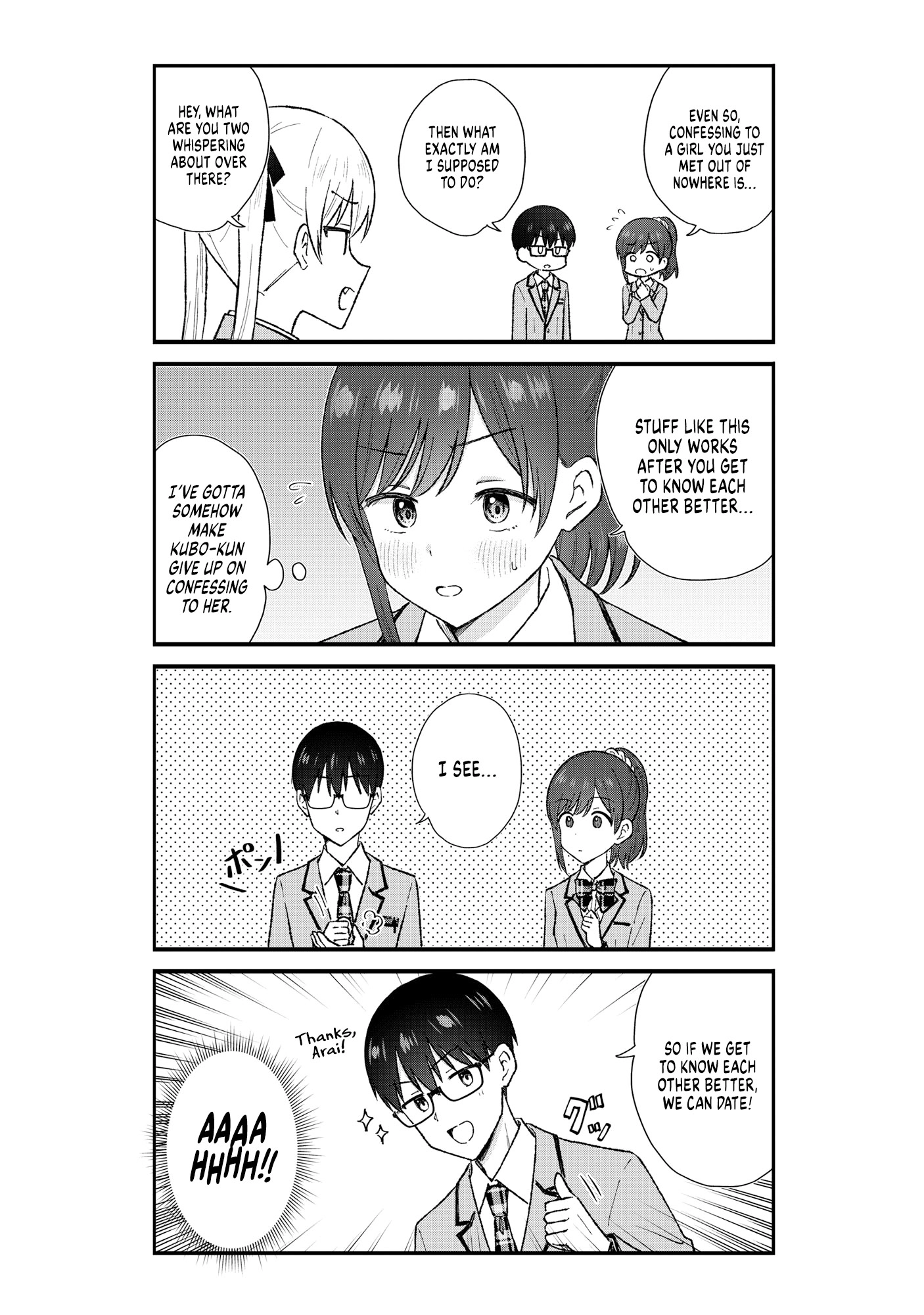 Tactless Kubo Wants to Understand Real Love Chapter 2 page 11 - 