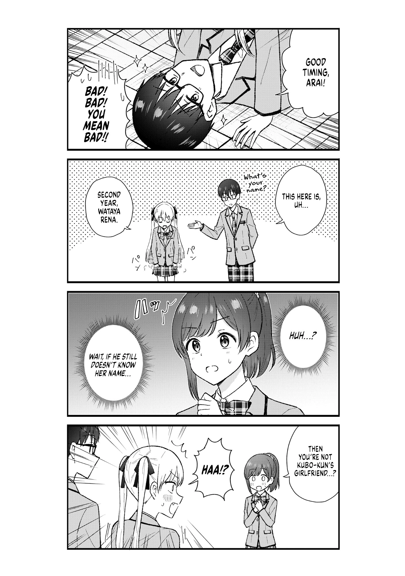 Tactless Kubo Wants to Understand Real Love Chapter 2 page 5 - 