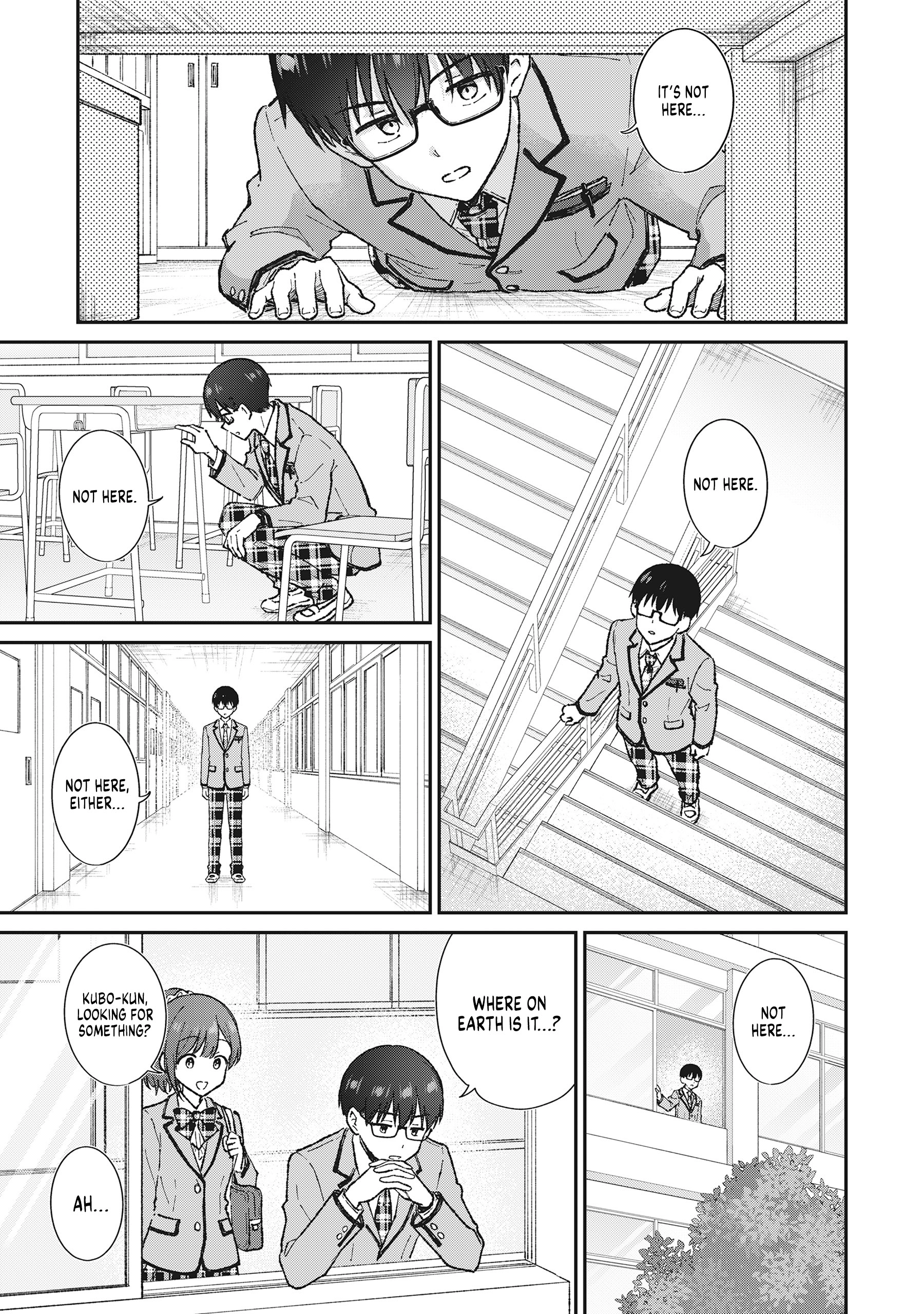 Tactless Kubo Wants to Understand Real Love Chapter 7 page 1 - 