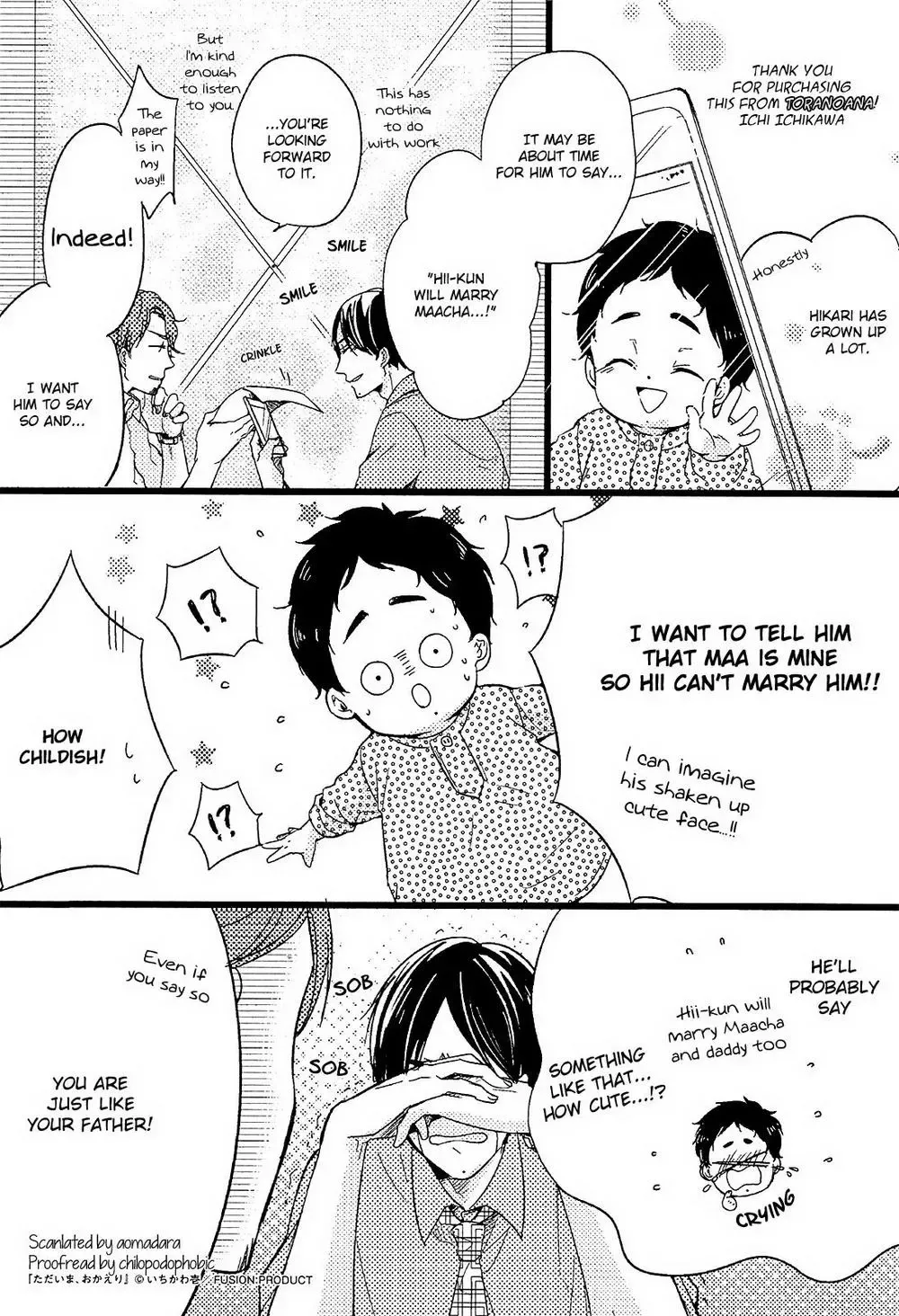 Tadaima, Okaeri Chapter 6.5 page 10 - 