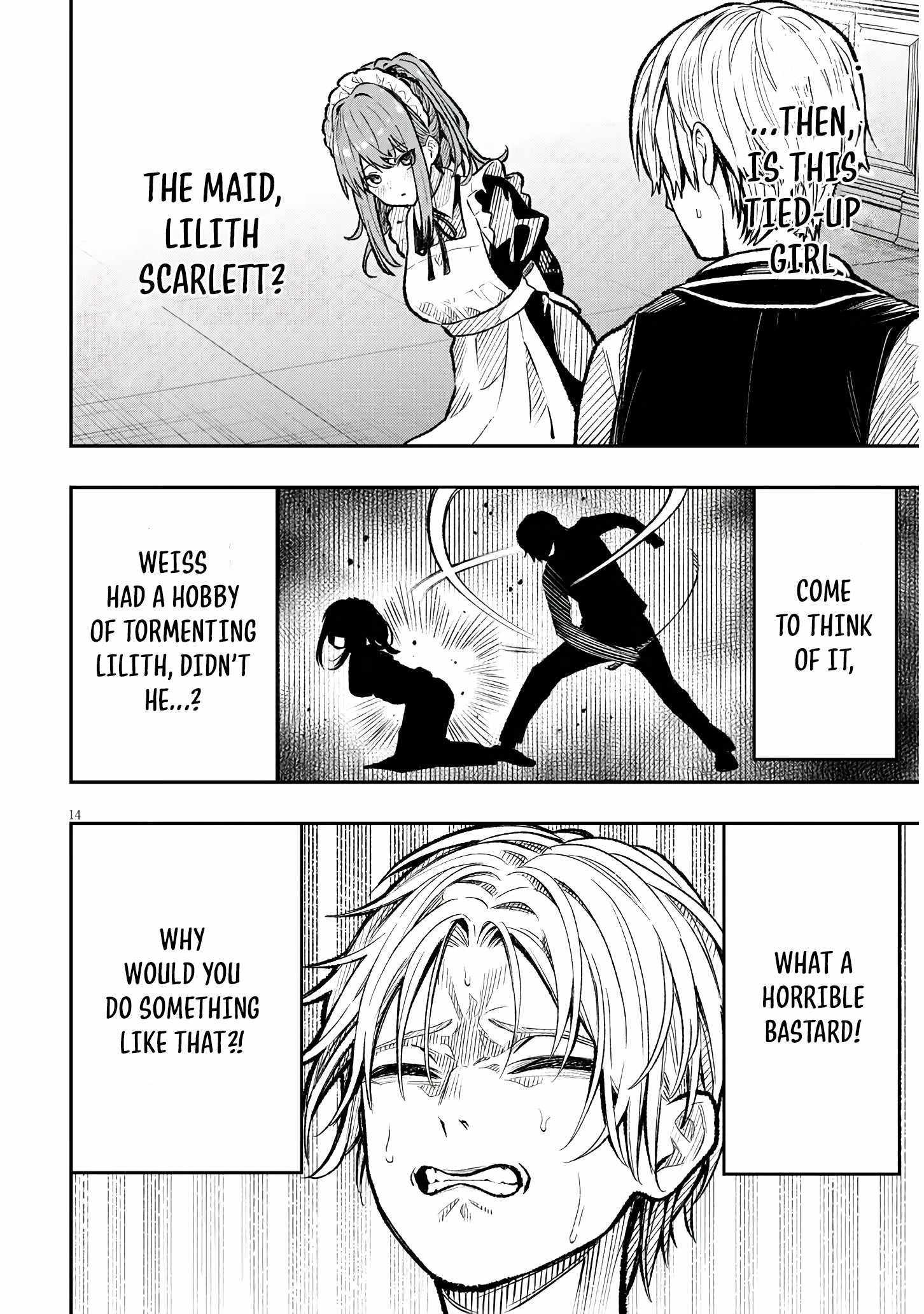 Taida na Akujoku Kizoku ni Tensei shita Ore, Scenario o Bukkowashitara Kikakugai no Maryoku de Saikyou ni Natta Chapter 1 page 14 - 