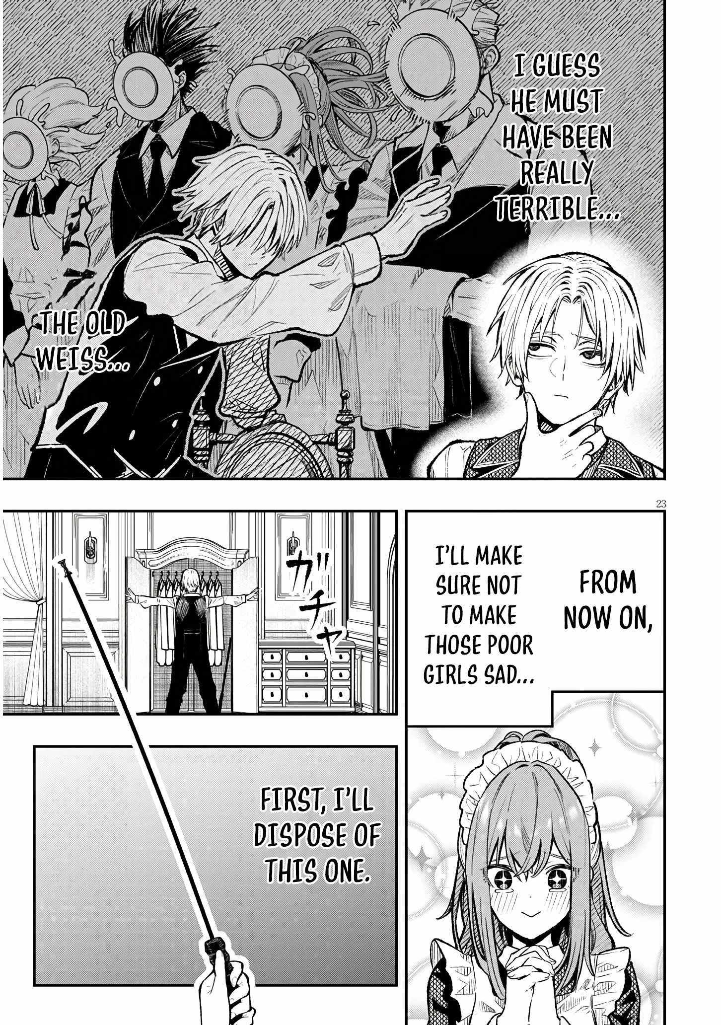 Taida na Akujoku Kizoku ni Tensei shita Ore, Scenario o Bukkowashitara Kikakugai no Maryoku de Saikyou ni Natta Chapter 1 page 23 - 