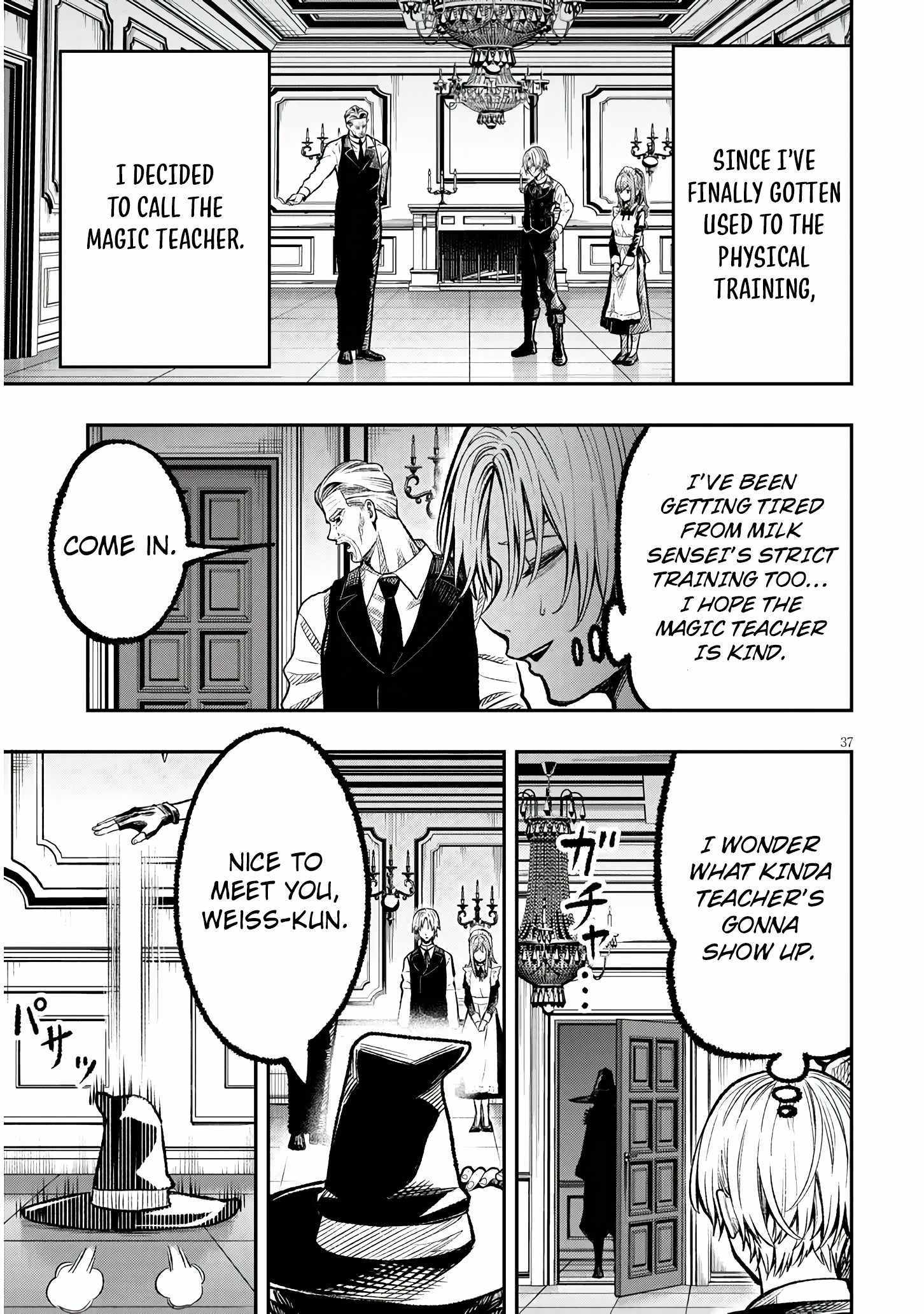 Taida na Akujoku Kizoku ni Tensei shita Ore, Scenario o Bukkowashitara Kikakugai no Maryoku de Saikyou ni Natta Chapter 1 page 37 - 