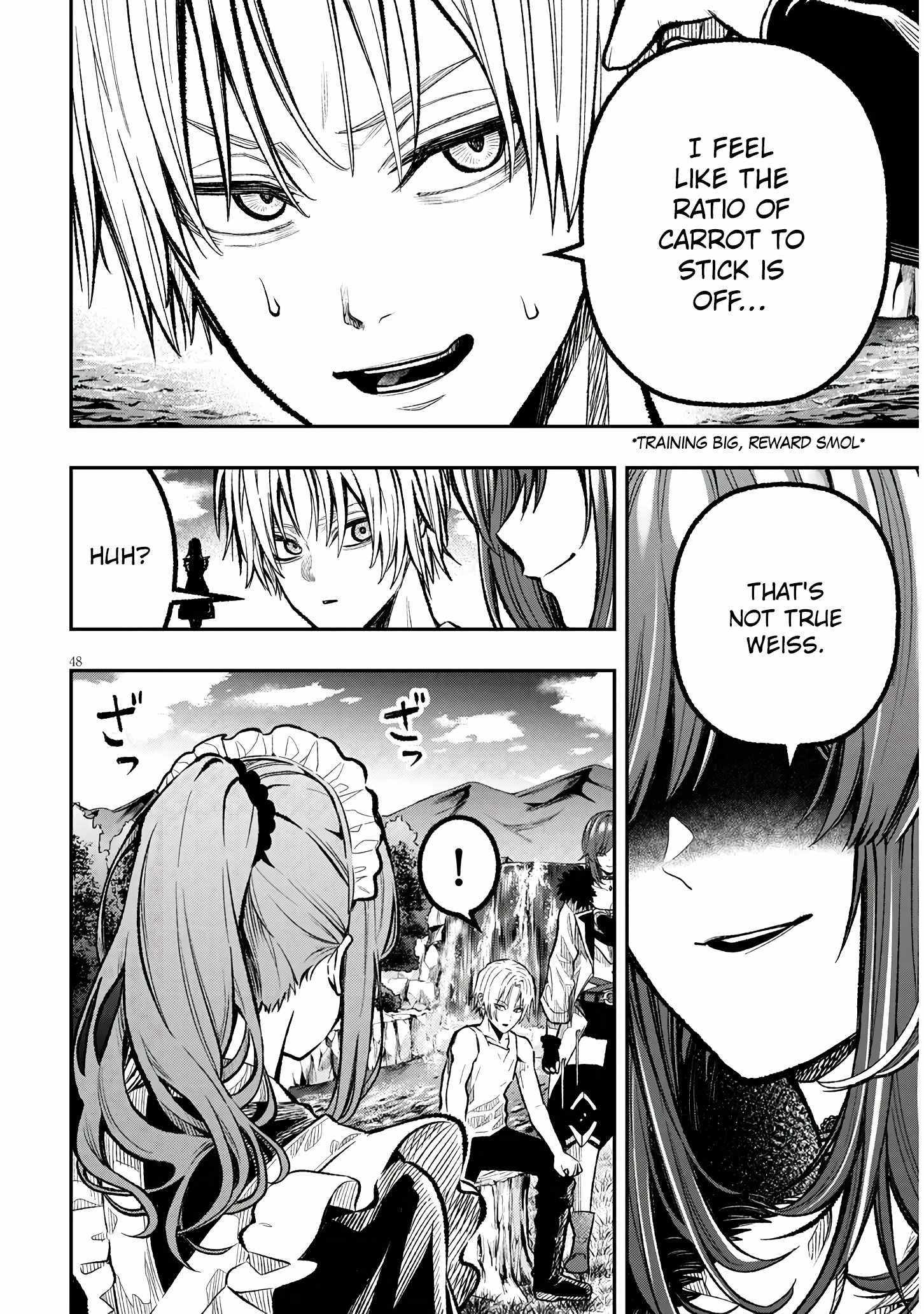 Taida na Akujoku Kizoku ni Tensei shita Ore, Scenario o Bukkowashitara Kikakugai no Maryoku de Saikyou ni Natta Chapter 1 page 48 - 
