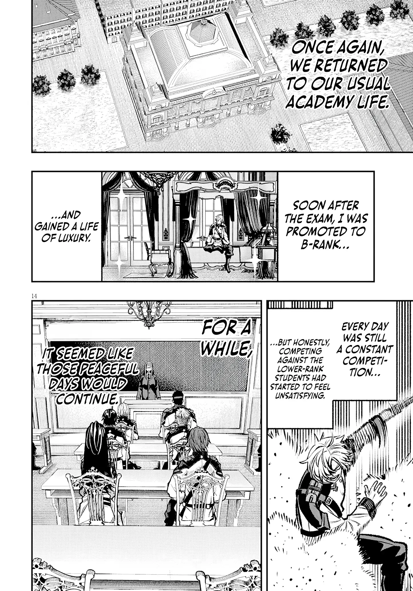 Taida na Akujoku Kizoku ni Tensei shita Ore, Scenario o Bukkowashitara Kikakugai no Maryoku de Saikyou ni Natta Chapter 13 page 14 - 