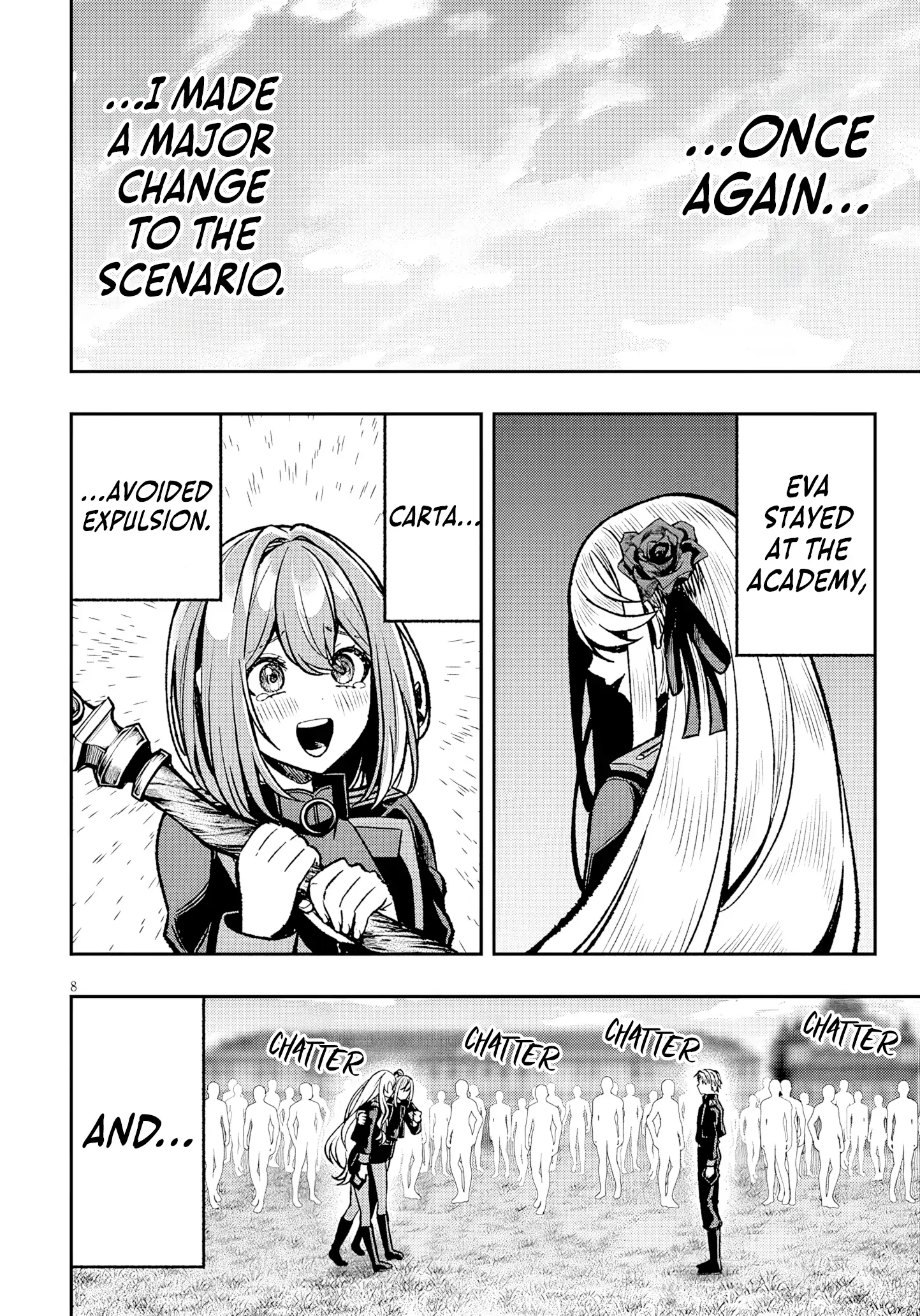 Taida na Akujoku Kizoku ni Tensei shita Ore, Scenario o Bukkowashitara Kikakugai no Maryoku de Saikyou ni Natta Chapter 13 page 8 - 