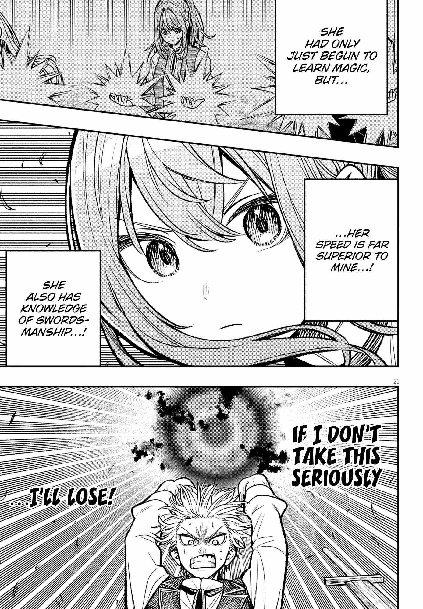 Taida na Akujoku Kizoku ni Tensei shita Ore, Scenario o Bukkowashitara Kikakugai no Maryoku de Saikyou ni Natta Chapter 5 page 21 - 