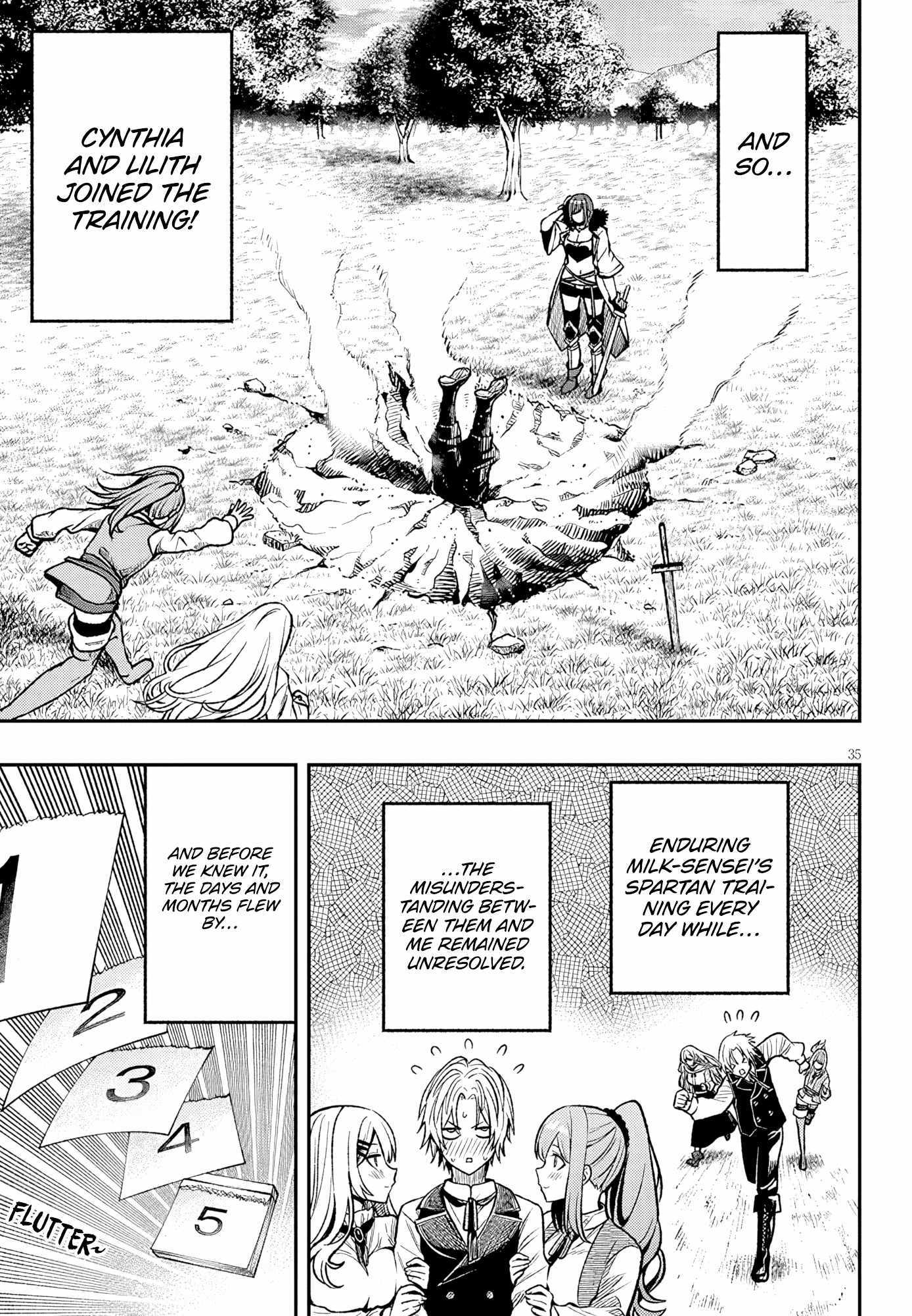 Taida na Akujoku Kizoku ni Tensei shita Ore, Scenario o Bukkowashitara Kikakugai no Maryoku de Saikyou ni Natta Chapter 5 page 35 - 