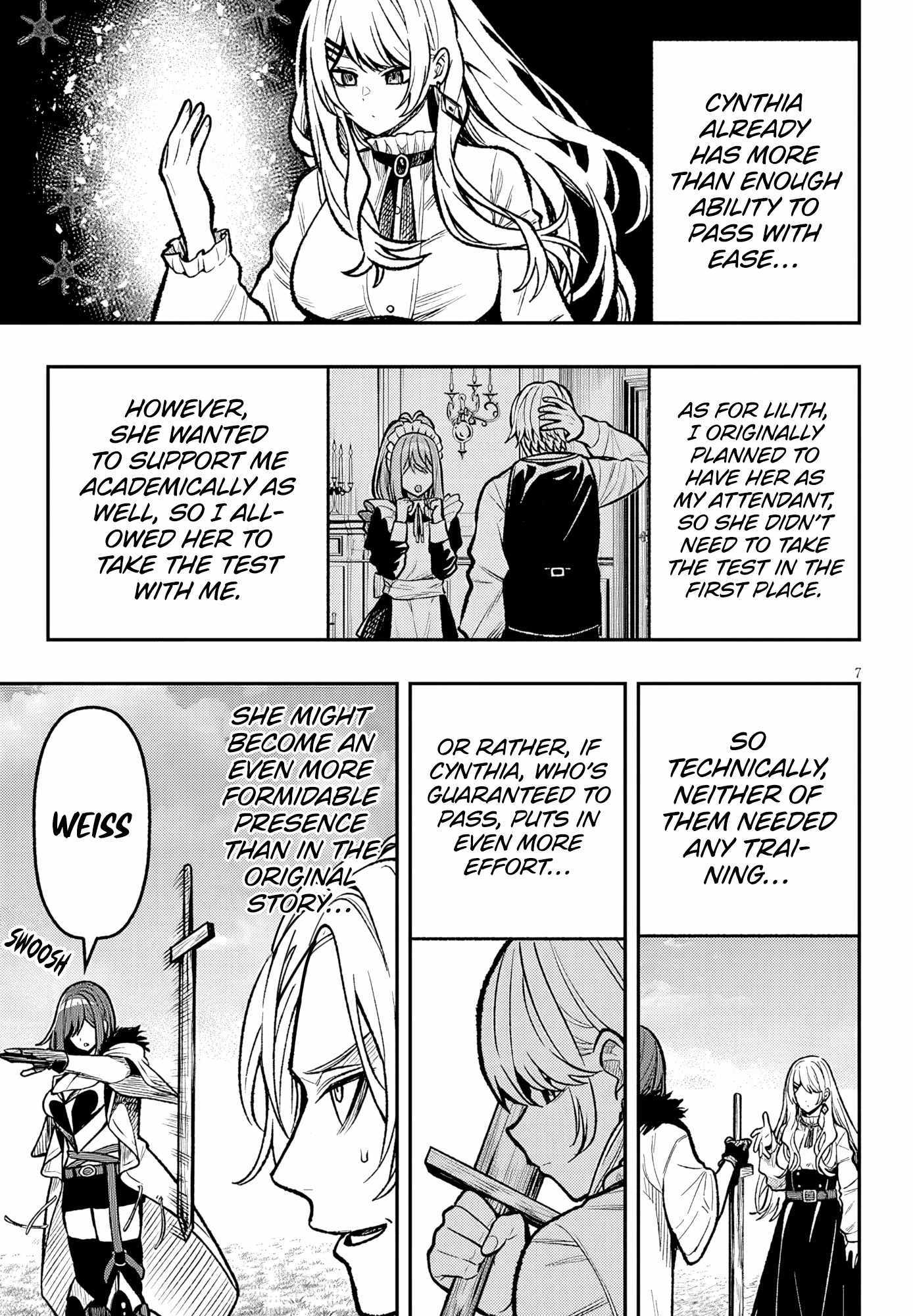 Taida na Akujoku Kizoku ni Tensei shita Ore, Scenario o Bukkowashitara Kikakugai no Maryoku de Saikyou ni Natta Chapter 5 page 7 - 