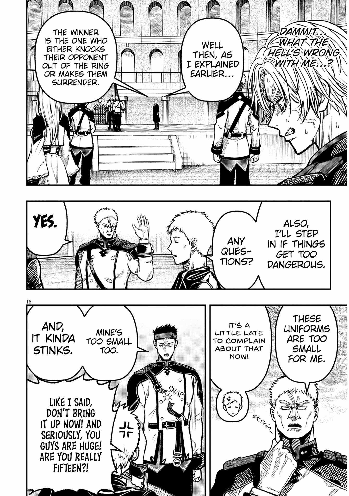 Taida na Akujoku Kizoku ni Tensei shita Ore, Scenario o Bukkowashitara Kikakugai no Maryoku de Saikyou ni Natta Chapter 6 page 16 - 