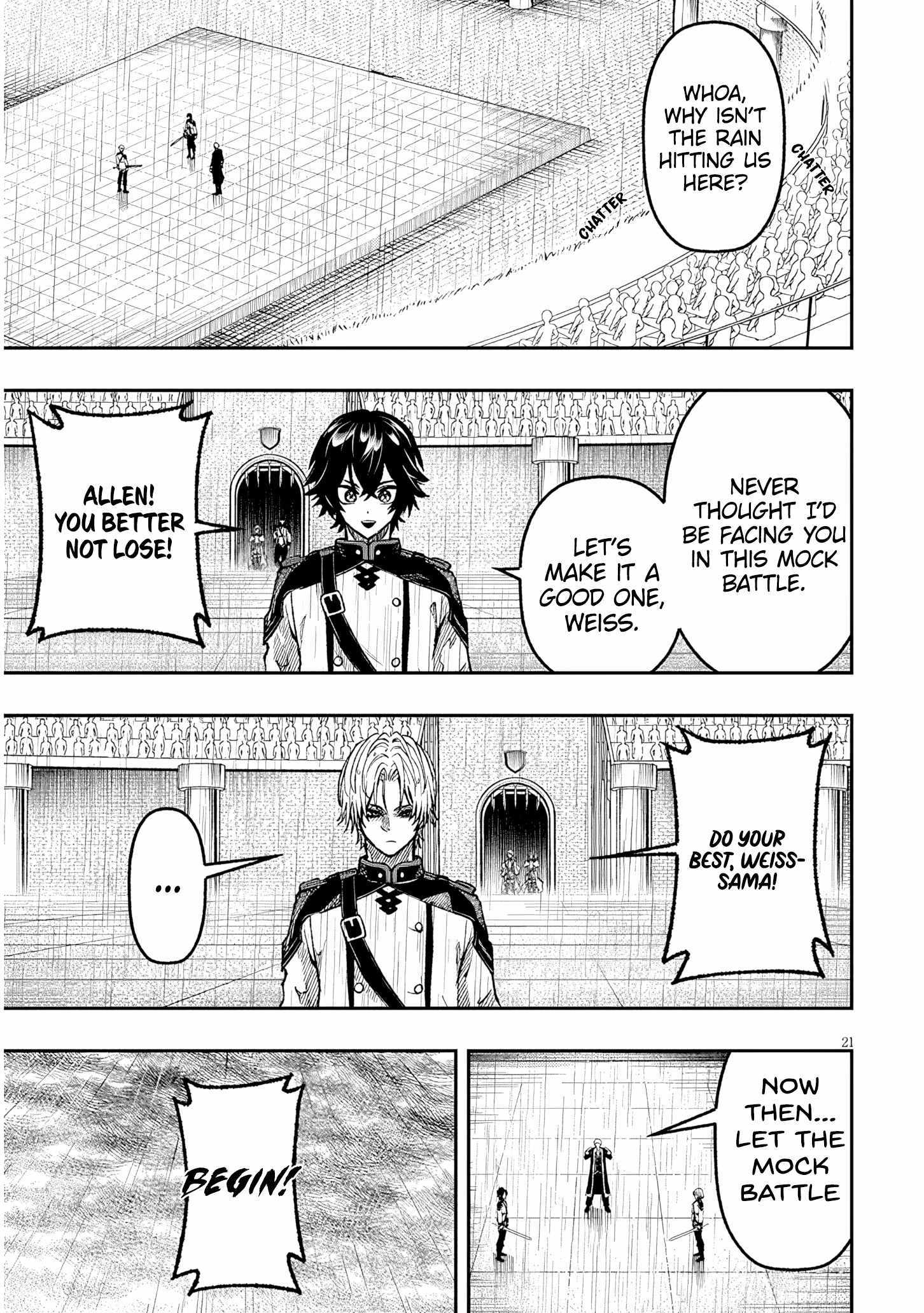 Taida na Akujoku Kizoku ni Tensei shita Ore, Scenario o Bukkowashitara Kikakugai no Maryoku de Saikyou ni Natta Chapter 6 page 21 - 