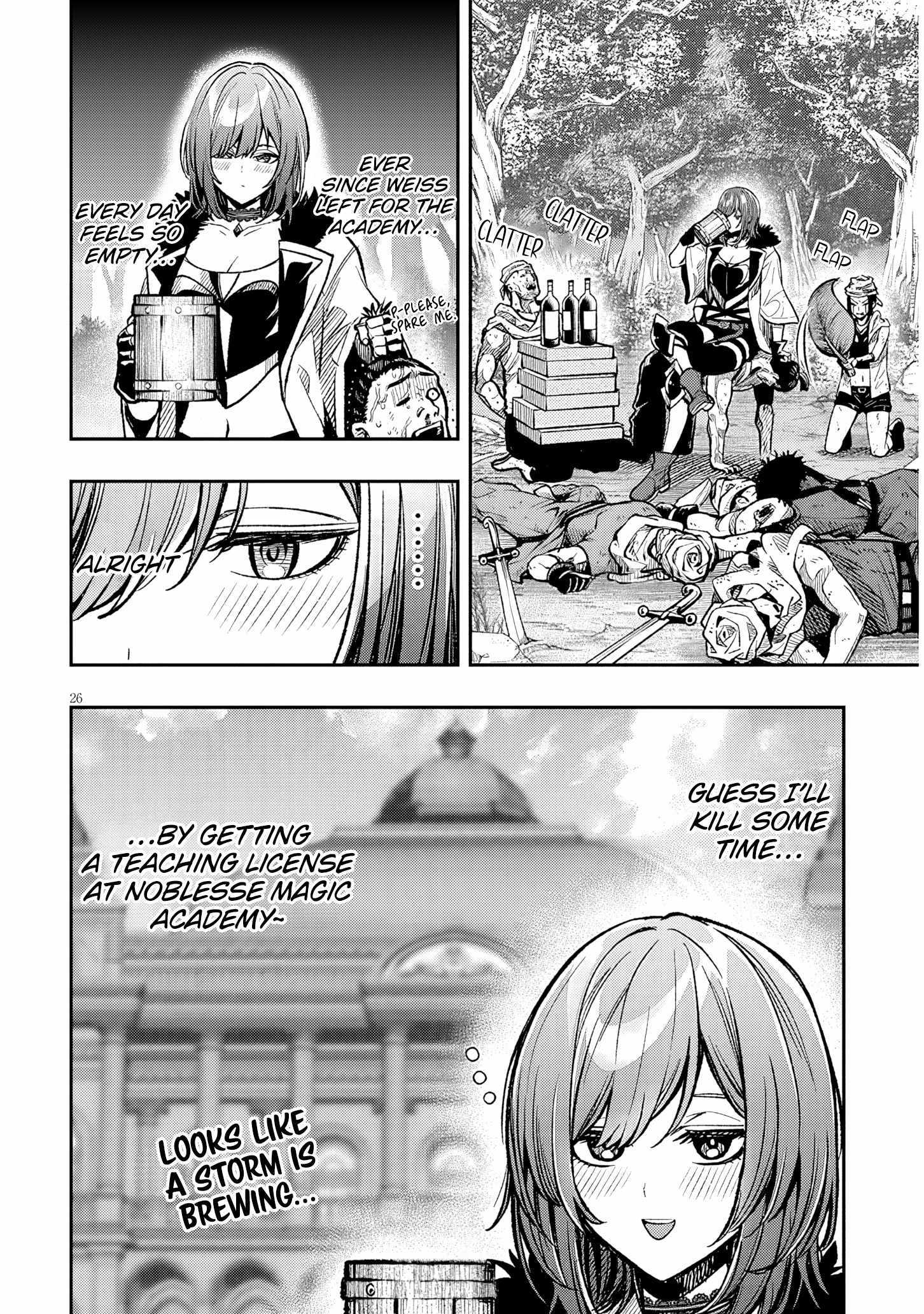 Taida na Akujoku Kizoku ni Tensei shita Ore, Scenario o Bukkowashitara Kikakugai no Maryoku de Saikyou ni Natta Chapter 7 page 26 - 