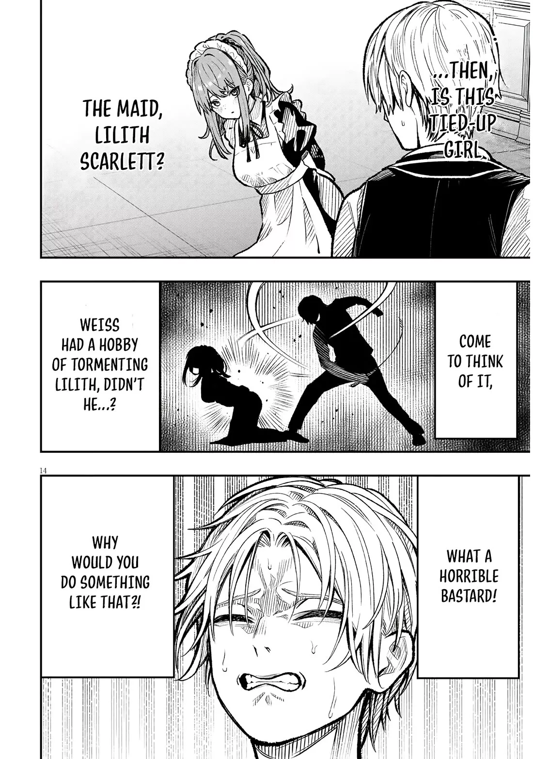 Taida na Akujoku Kizoku ni Tensei shita Ore, Scenario wo Bukkowashitara Kikakugai no Maryoku de Saikyou ni Natta Chapter 1 page 14 - 