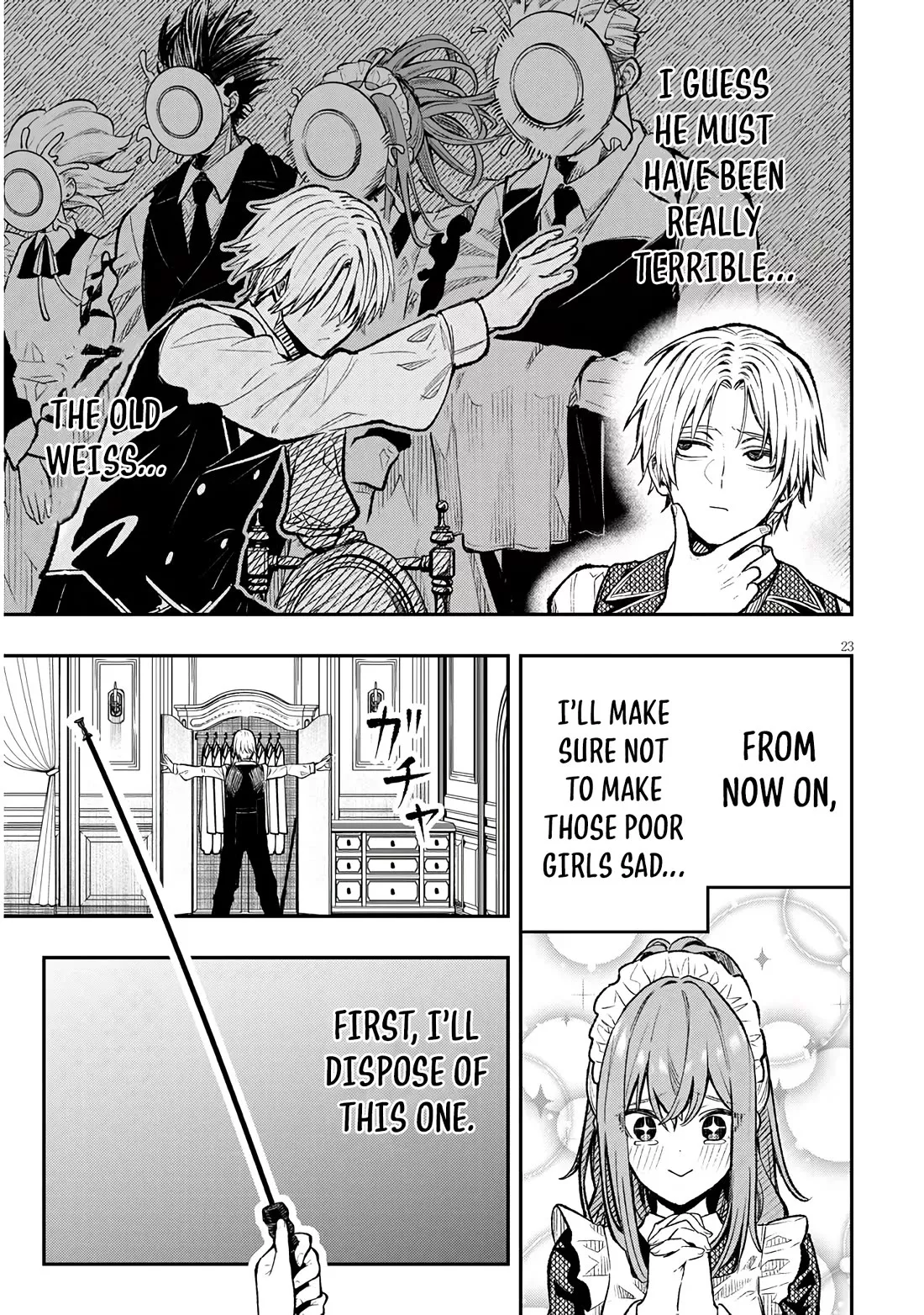Taida na Akujoku Kizoku ni Tensei shita Ore, Scenario wo Bukkowashitara Kikakugai no Maryoku de Saikyou ni Natta Chapter 1 page 23 - 